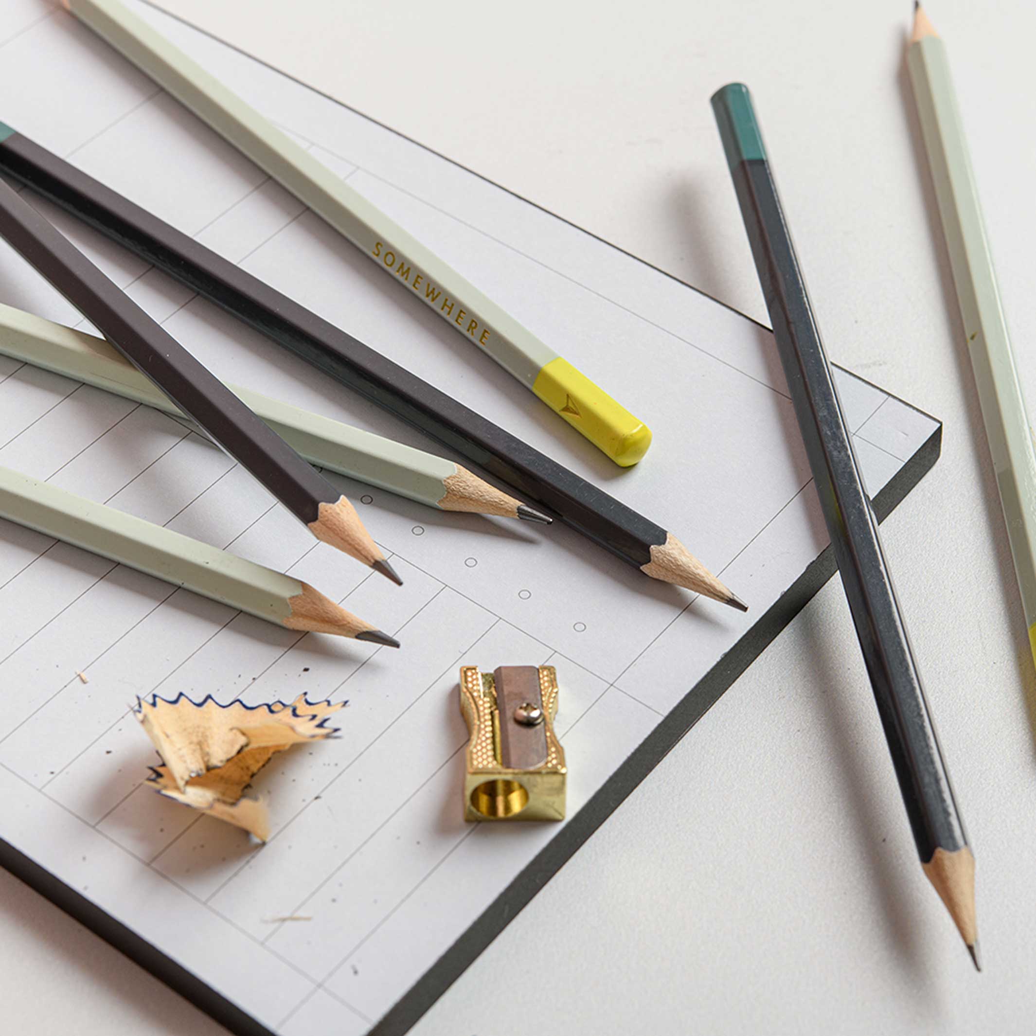 GO ANYWHERE Pencil Set - 4er BLEISTIFTE-SET | Somewhere