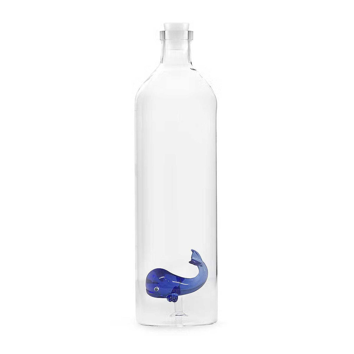 Glasflasche Atlantis Wal – Blau · 1,2 L | Balvi