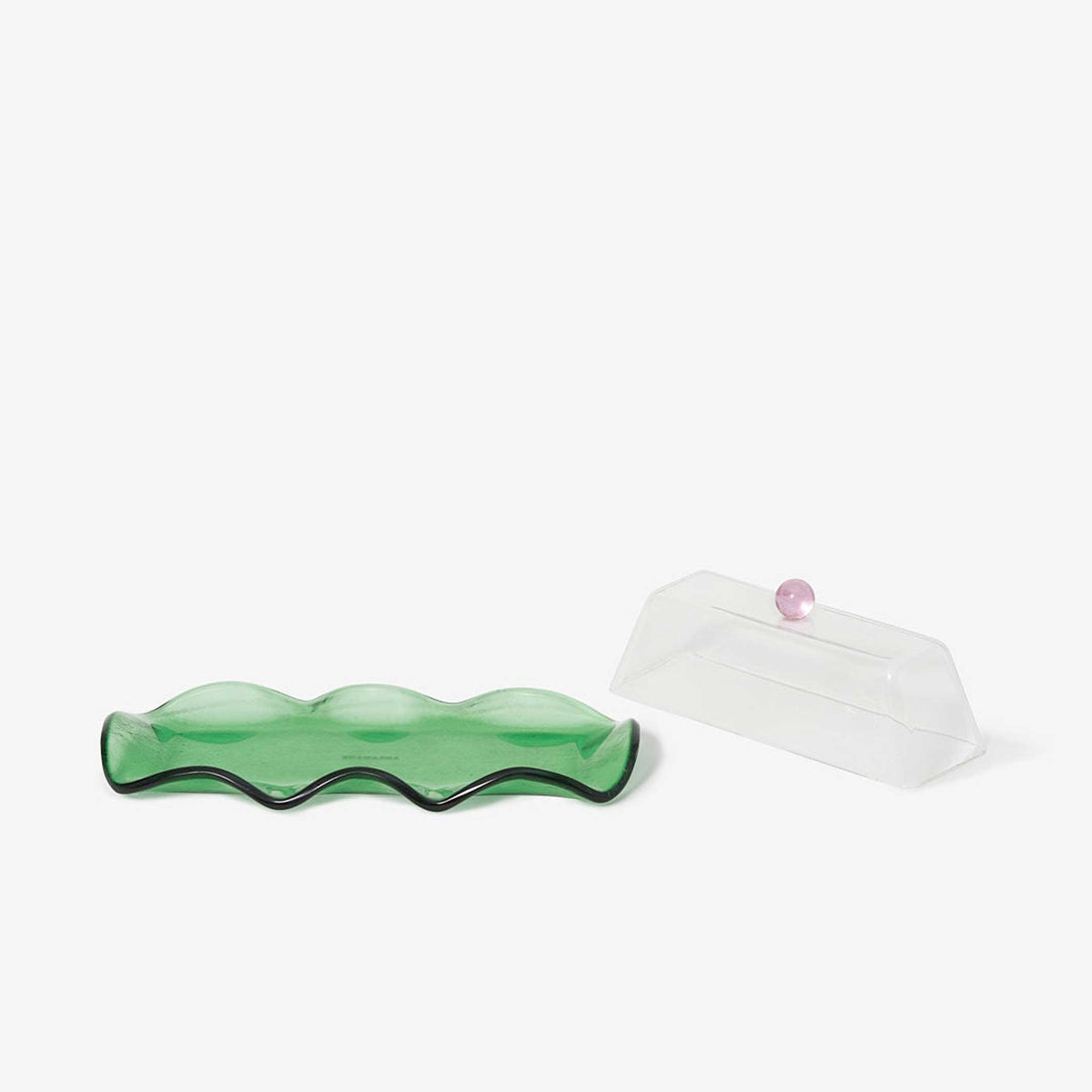 EVERYTHING NICE BUTTER DISH - Glass butter dish | Sophie Lou Jacobsen | Areaware
