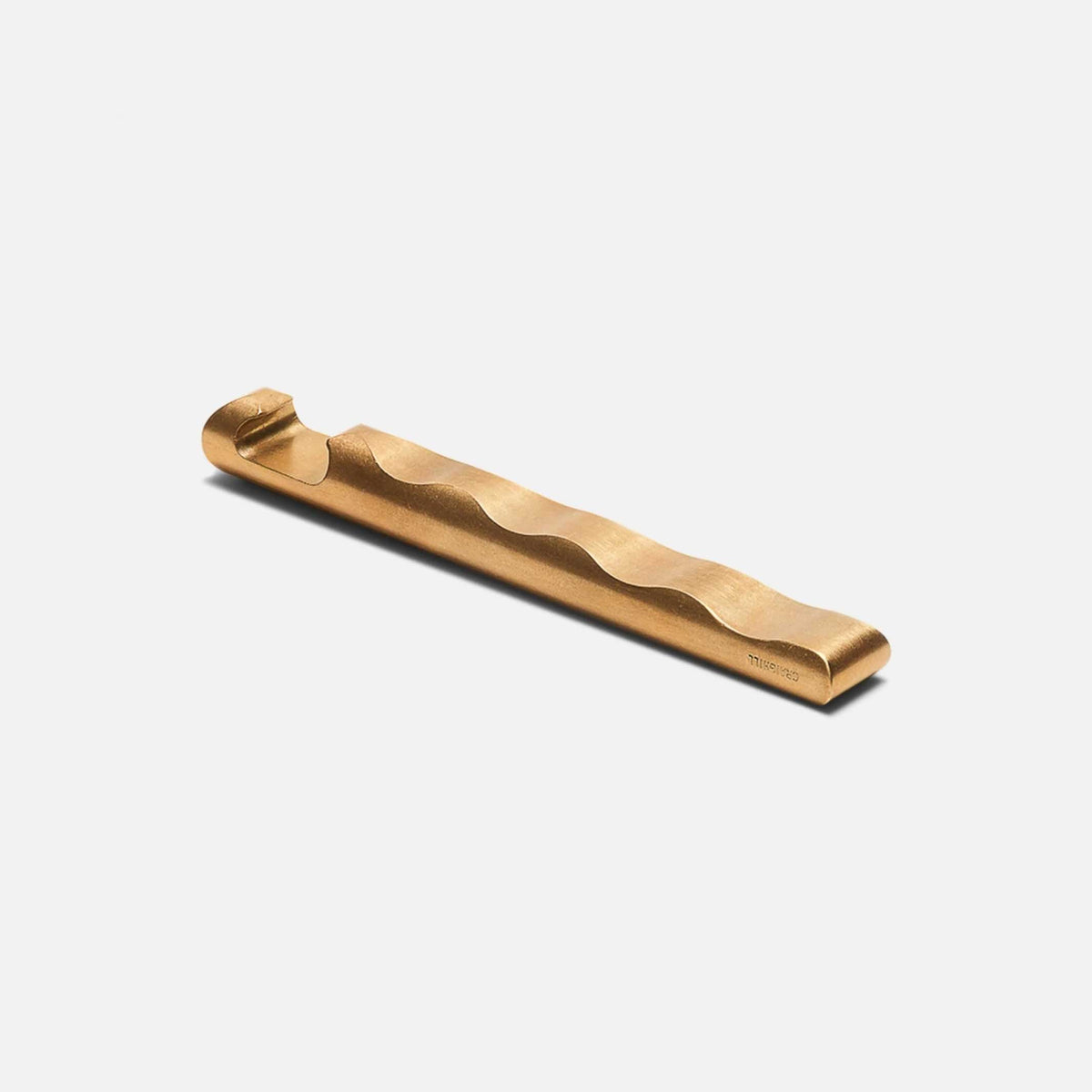 Bottle Opener Ripple – Brass · 17.8 cm | Craighill