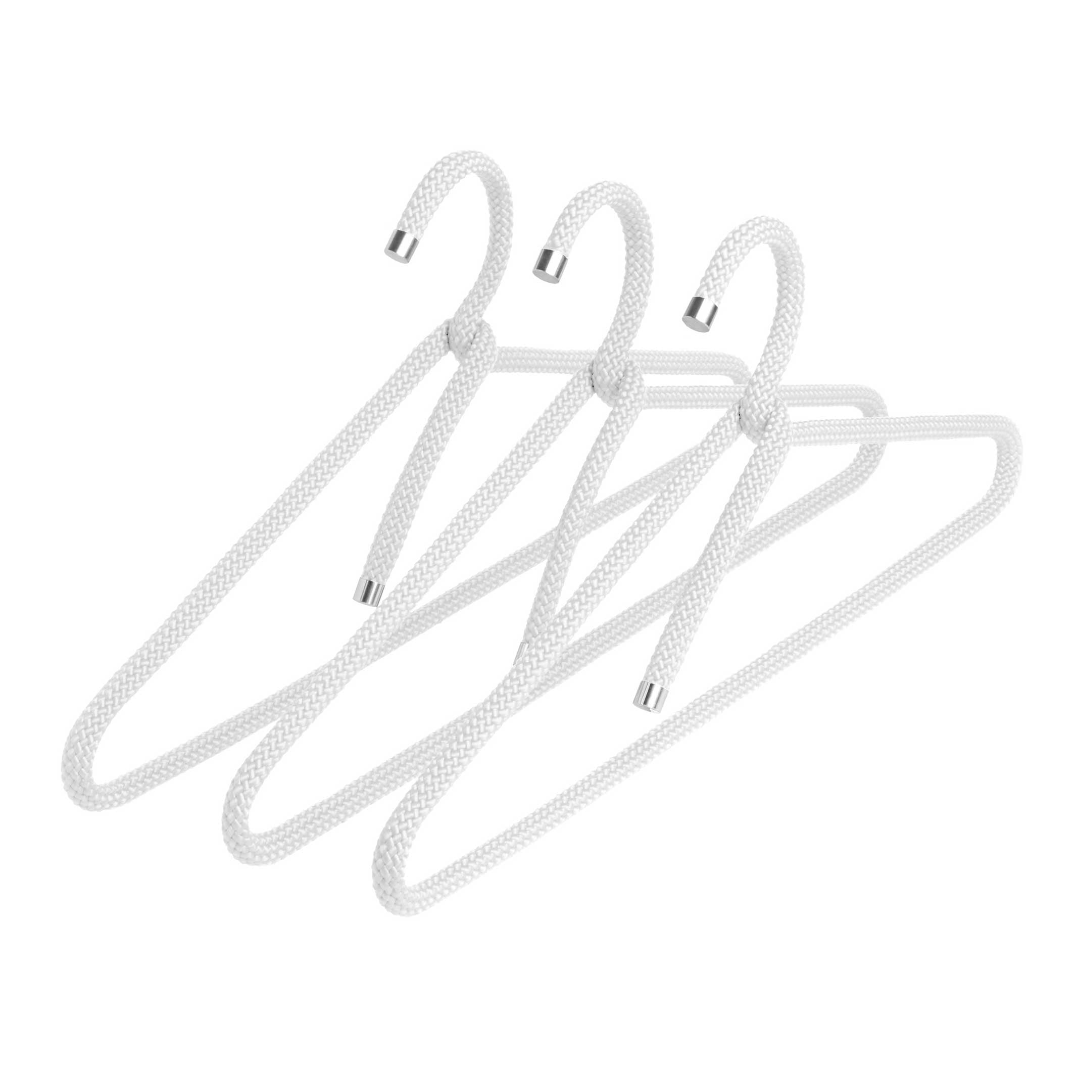 KIDS ROPE HANGER | Kinder-Textil-Kleiderbügel aus Seil | 3er Set | Peppermint Products