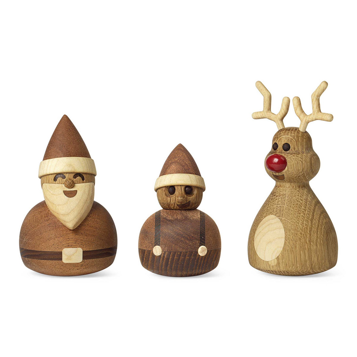 Wooden Christmas Elf Elfonzo – Oak · 8 cm | Spring Copenhagen