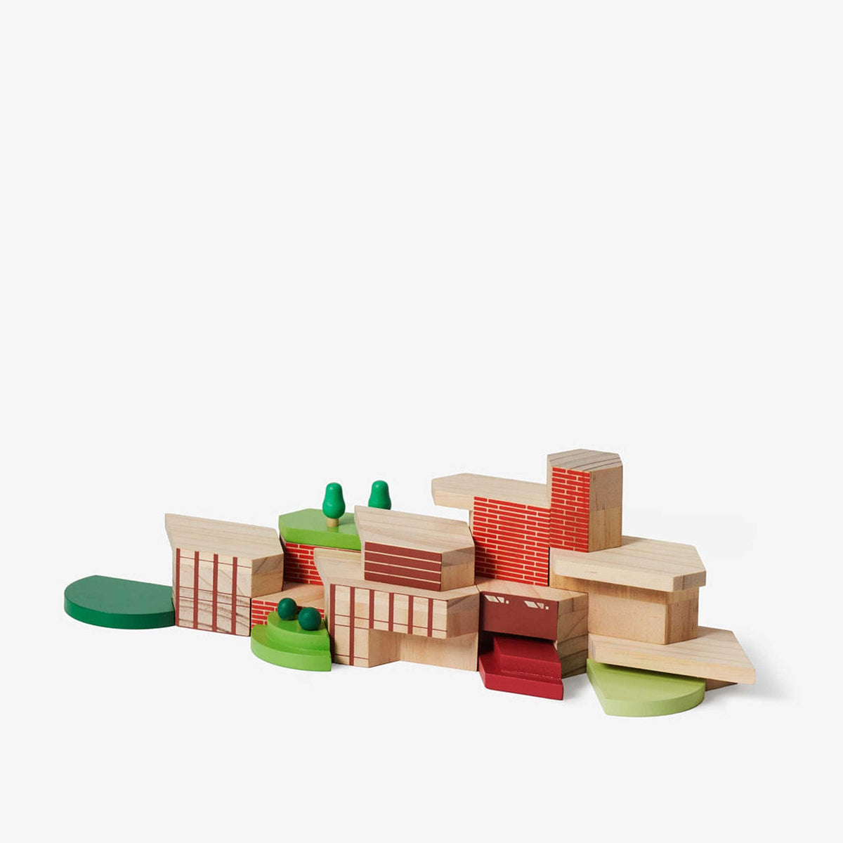 BLOCKITECTURE® - Frank Lloyd Wright - Wooden Architectural Building Blocks | James Paulius | Areaware