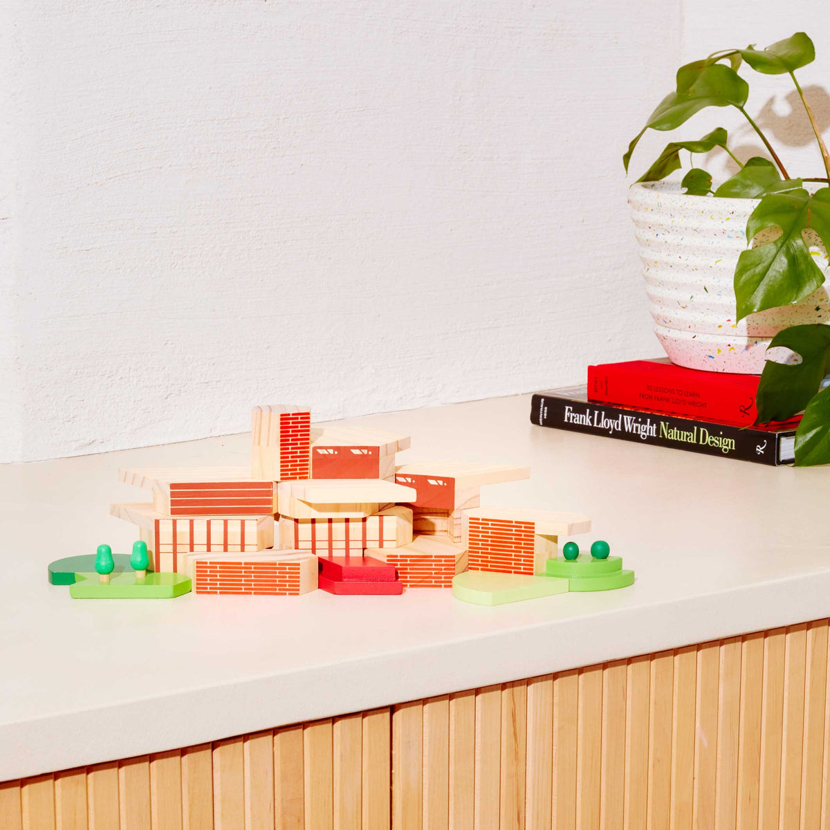 BLOCKITECTURE® - Frank Lloyd Wright - Wooden Architectural Building Blocks | James Paulius | Areaware