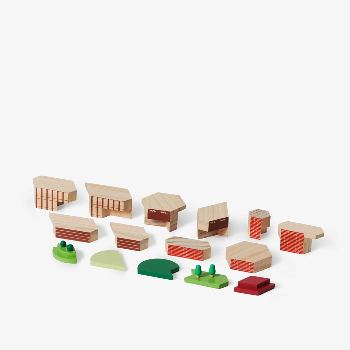 BLOCKITECTURE® - Frank Lloyd Wright - Wooden Architectural Building Blocks | James Paulius | Areaware