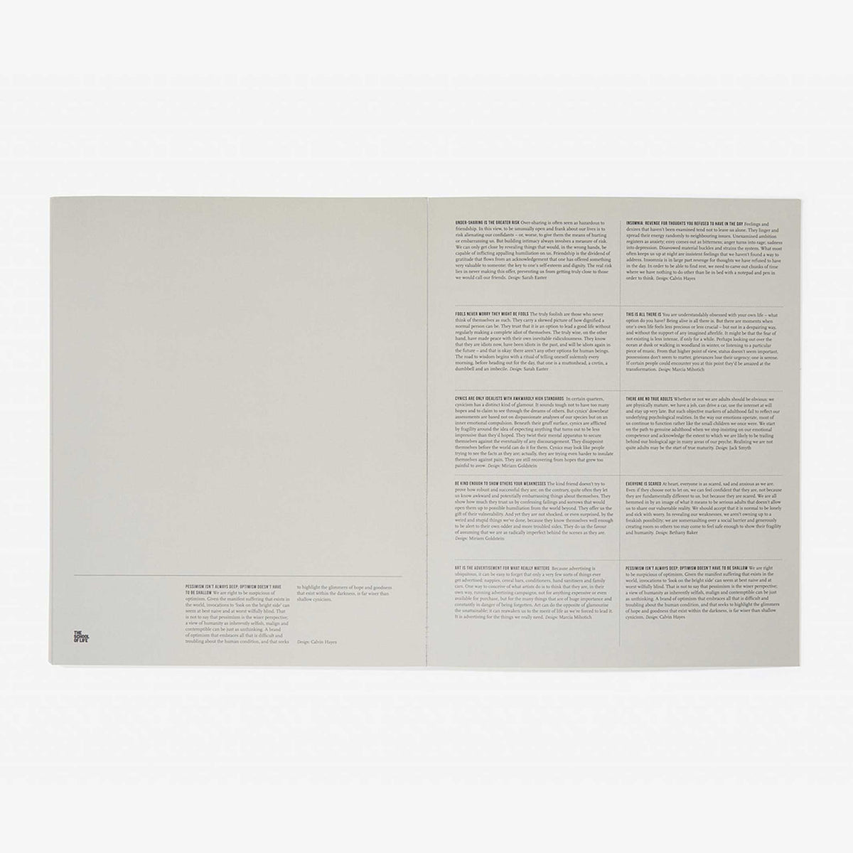 Poster Book "Bold Truths" – 20 Prints | The School of Life