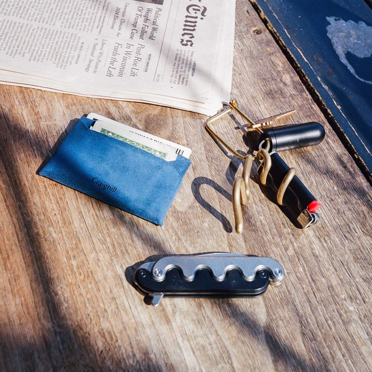Card Wallet Batten – Ultrasuede · 9.7 cm | Craighill