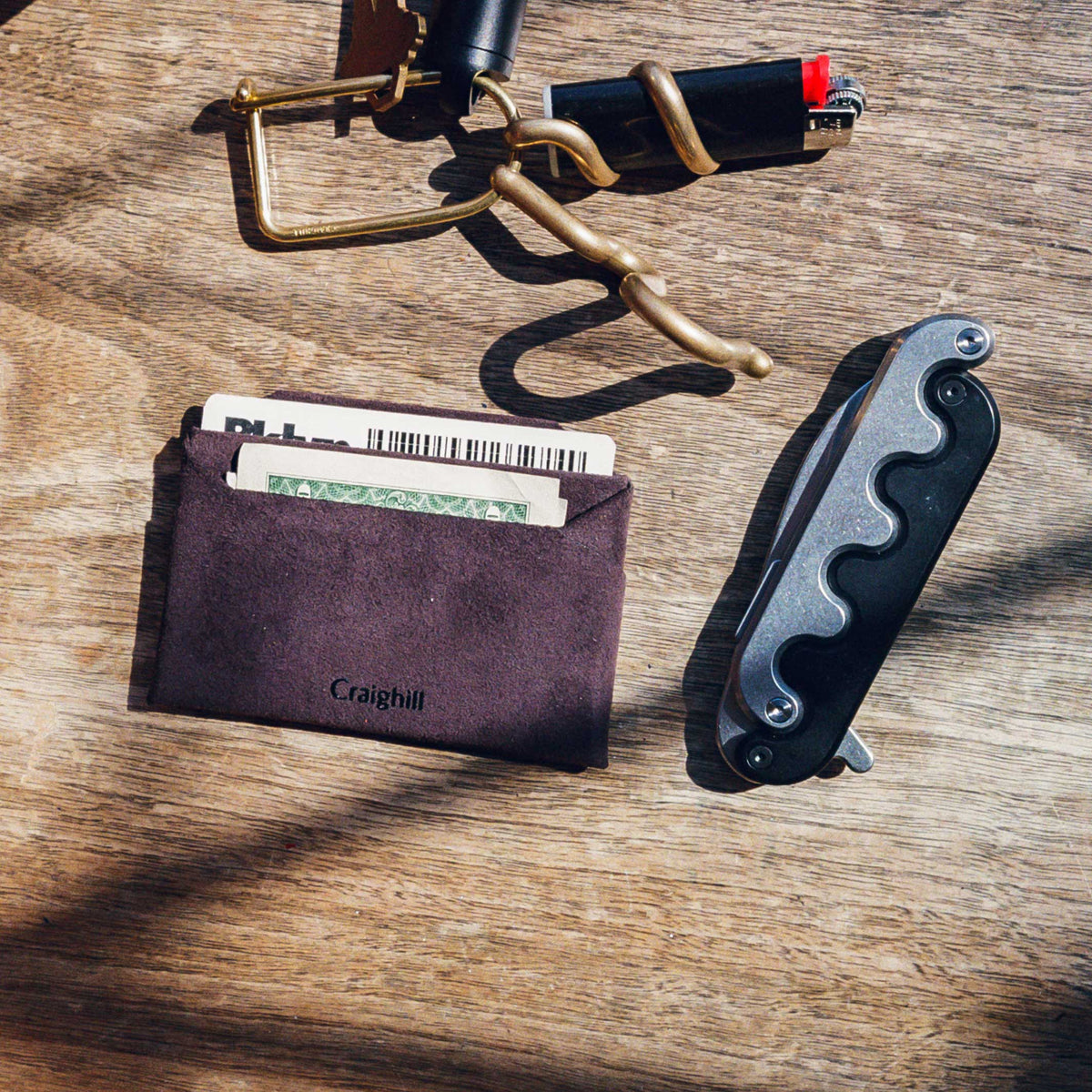 Card Wallet Batten – Ultrasuede · 9.7 cm | Craighill
