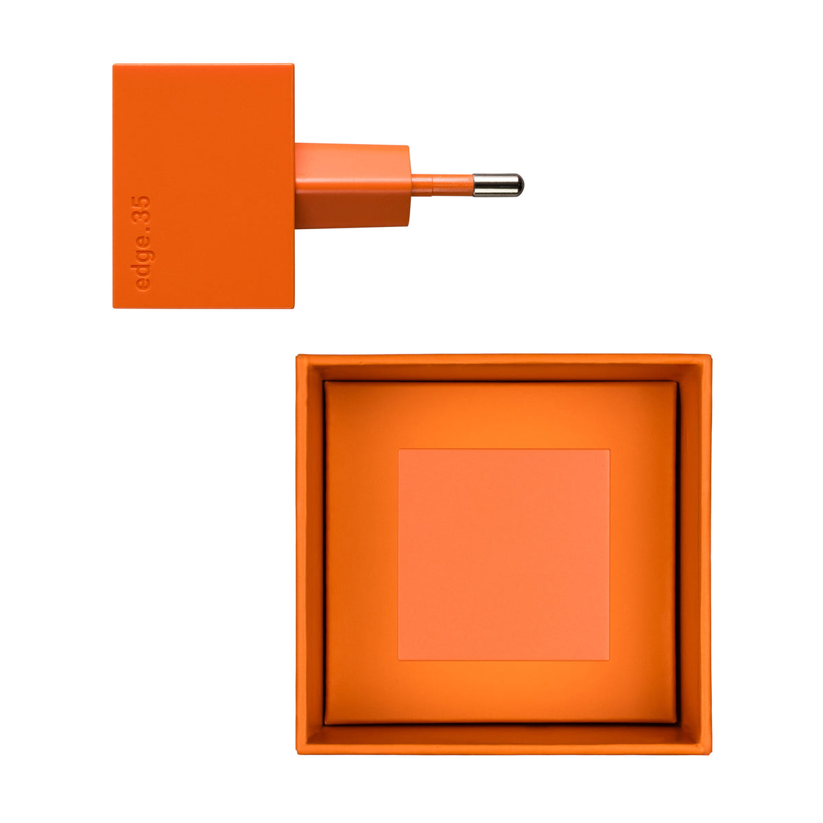 edge.35 - Chargeur et alimentation USB 35 watts - Couleur Orange | Réduire