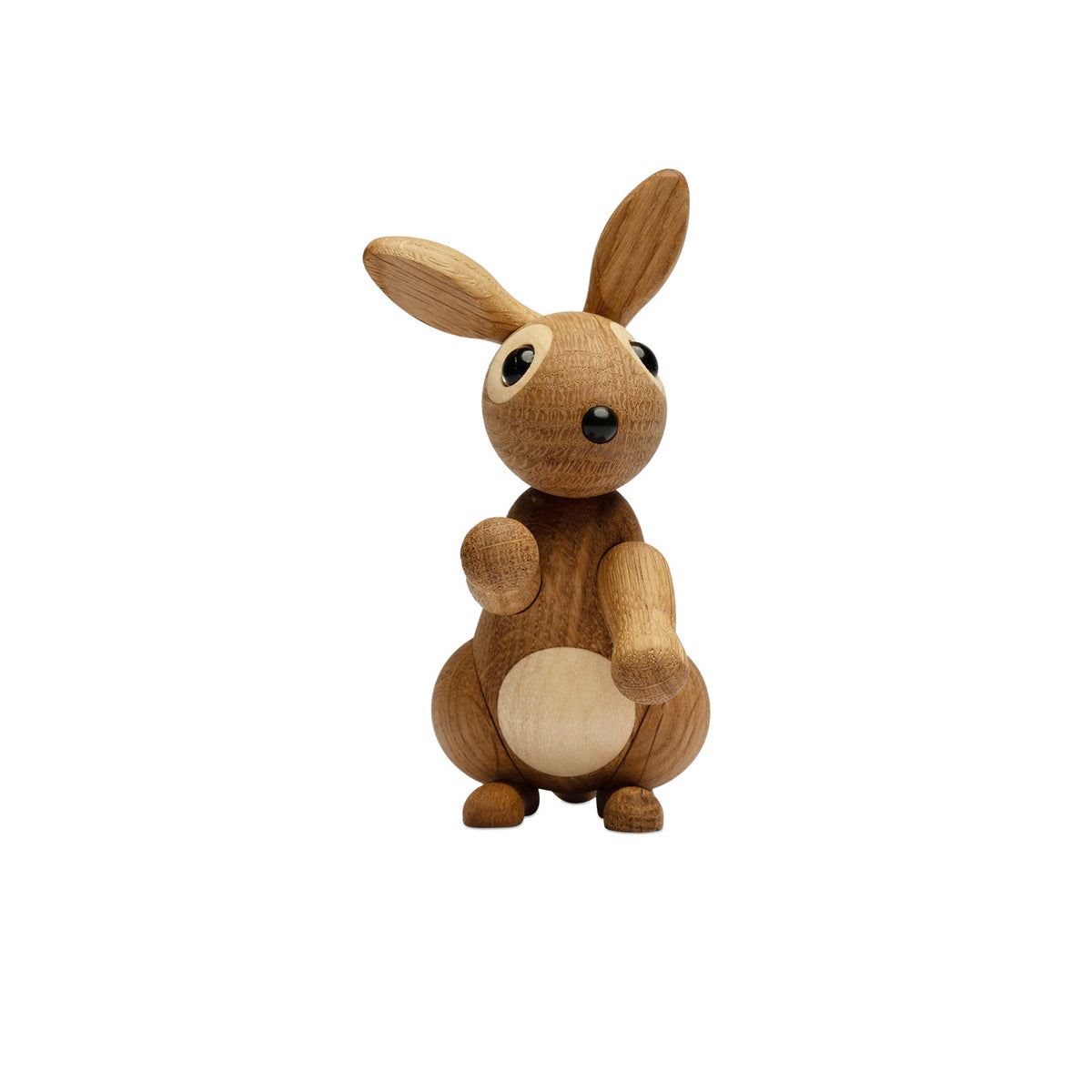 Conejo de madera Bounce – Roble · 9 cm | Spring Copenhagen