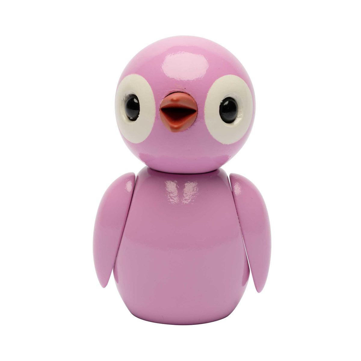 Deko-Vogel "Powerful Pink" – Buche · 6,5 cm | Spring Copenhagen