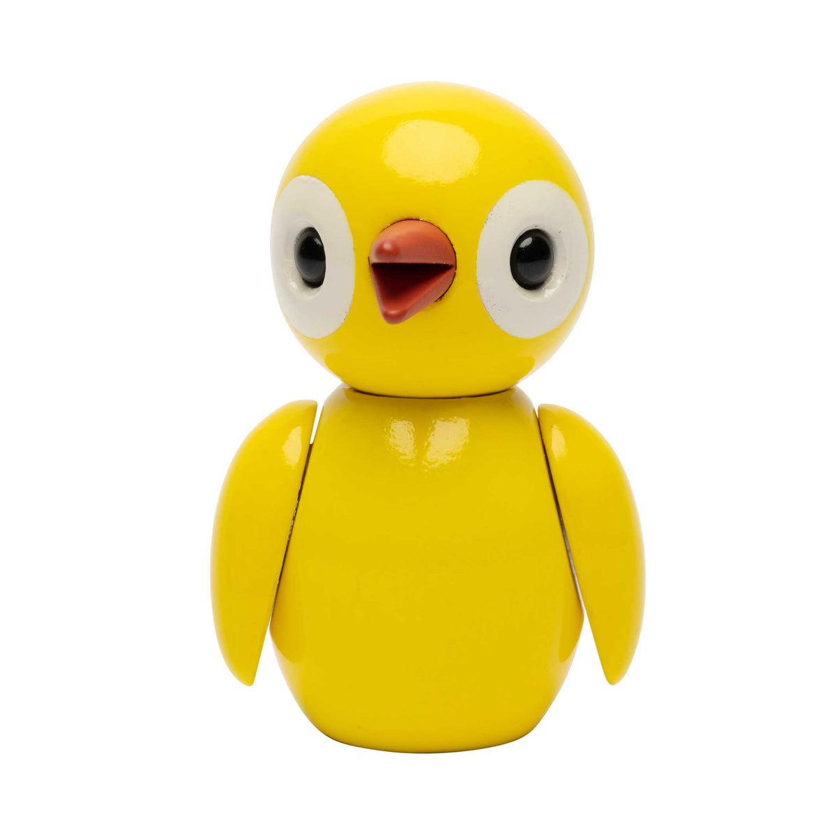 Deco Bird "Youthful Yellow" – Beech · 6.5 cm | Spring Copenhagen