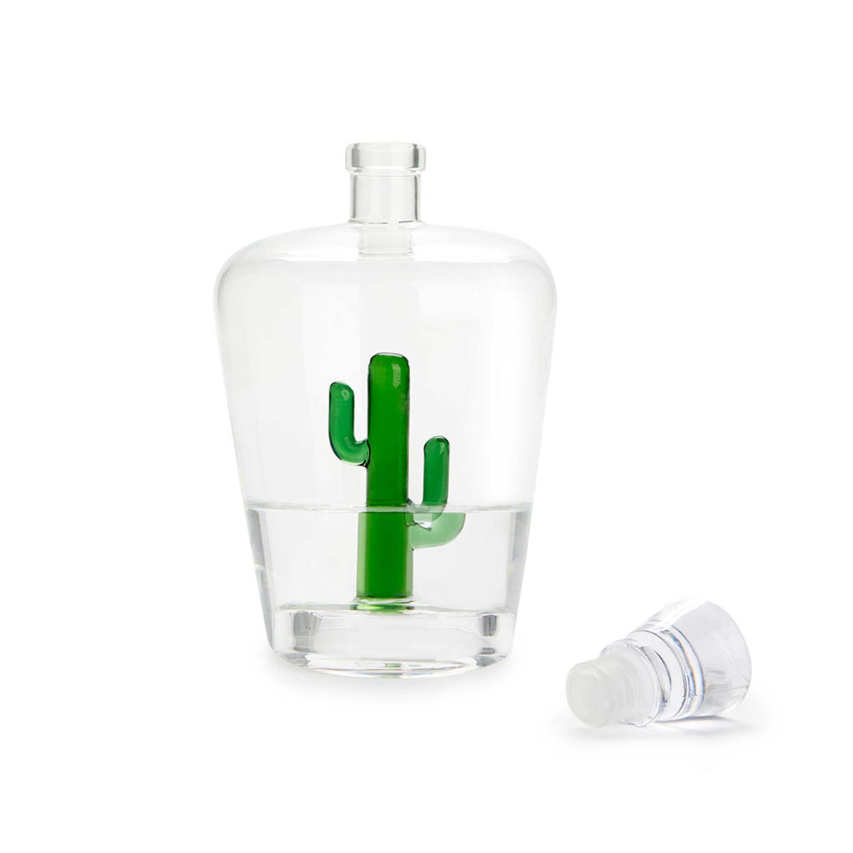CACTUS - Bouteille et carafe à liqueur avec petit cactus vert - 1 litre | BALVI