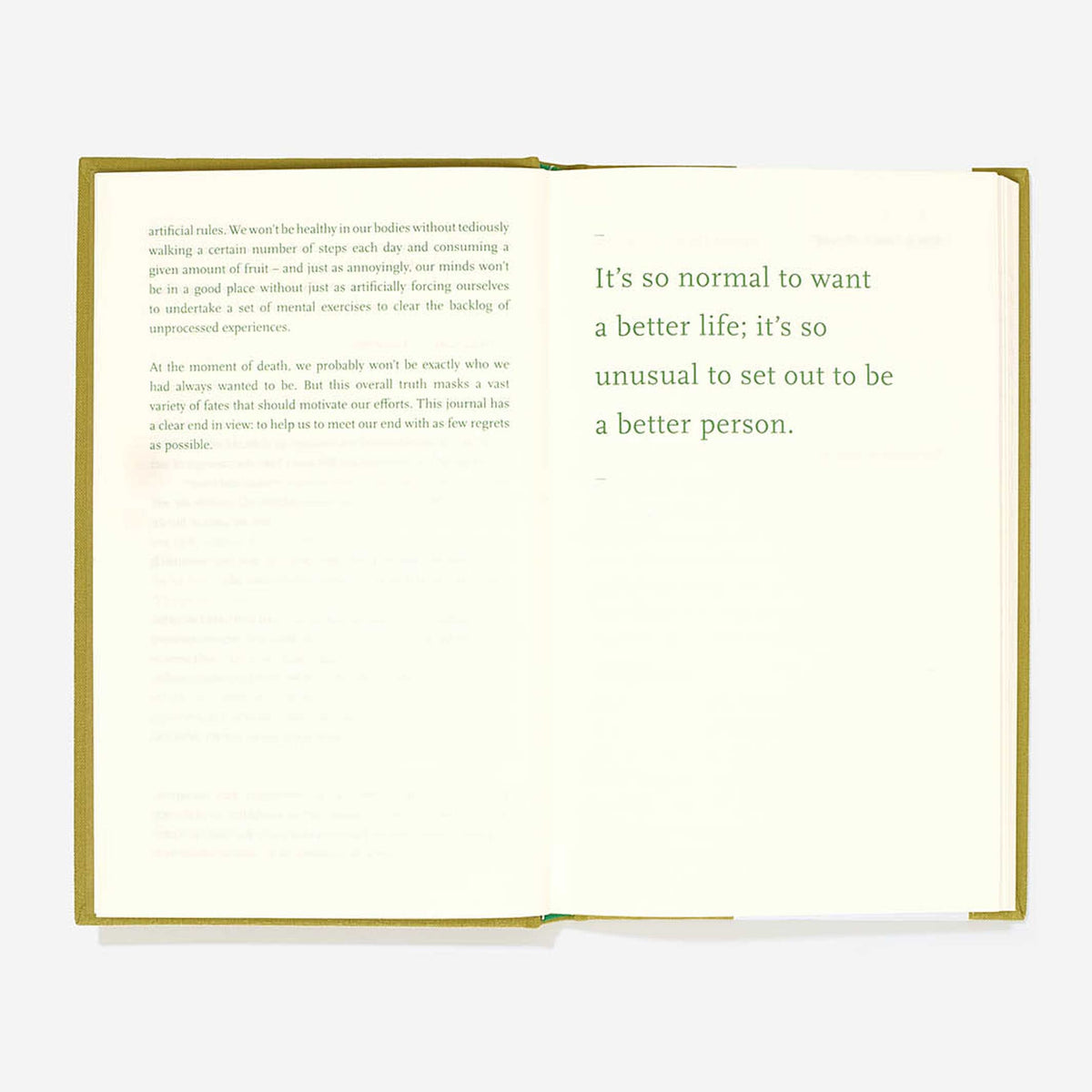 Journal "Self-Improvement Journal" – English | The School of Life