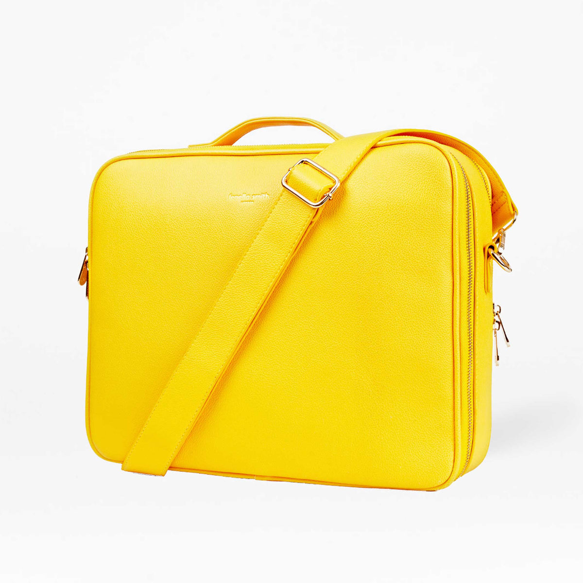 LUCA -  Gelbe Laptop Tasche - bis 16 Zoll | Fenella Smith