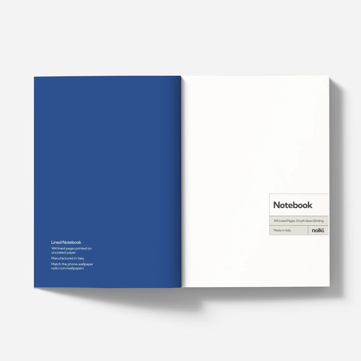 JIMMI NOTEBOOK - Liniertes Notizbuch - A5 & 144 Seiten | nolki