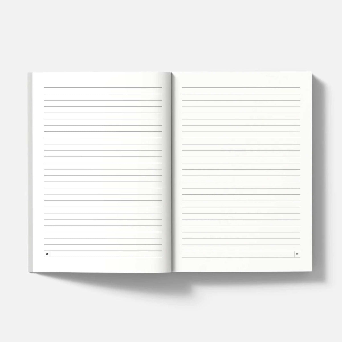 ST. KILDA LINED NOTEBOOK - liniertes Notizbuch - B6 & 144 Seiten | nolki