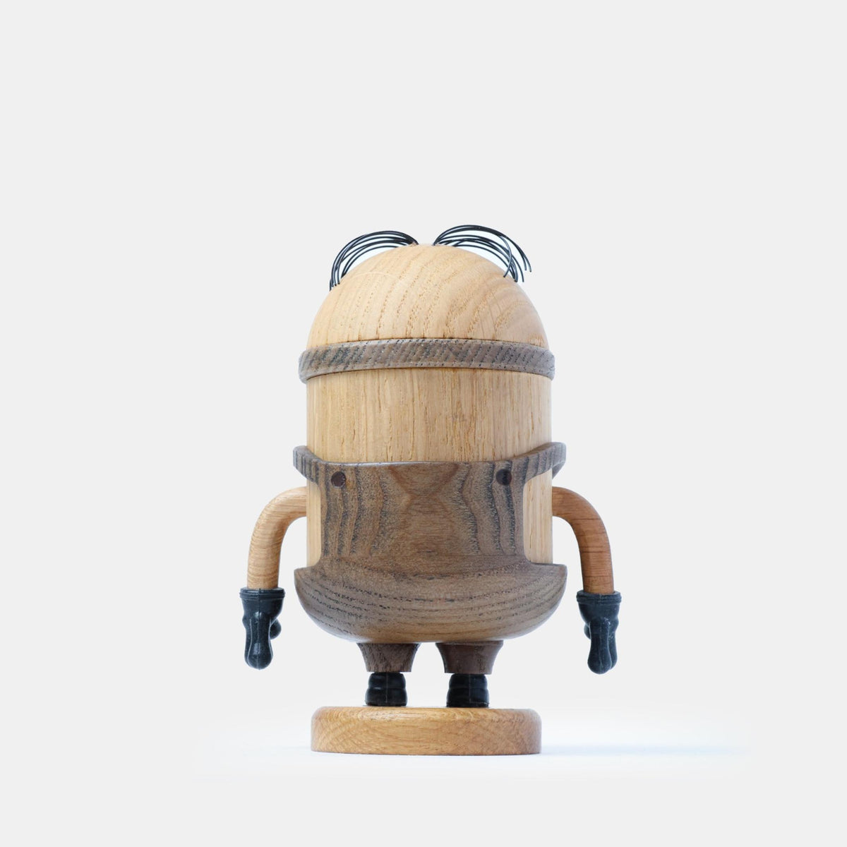 Holzfigur Stuart Klein – Eiche · 12 cm | boyhood × Minions