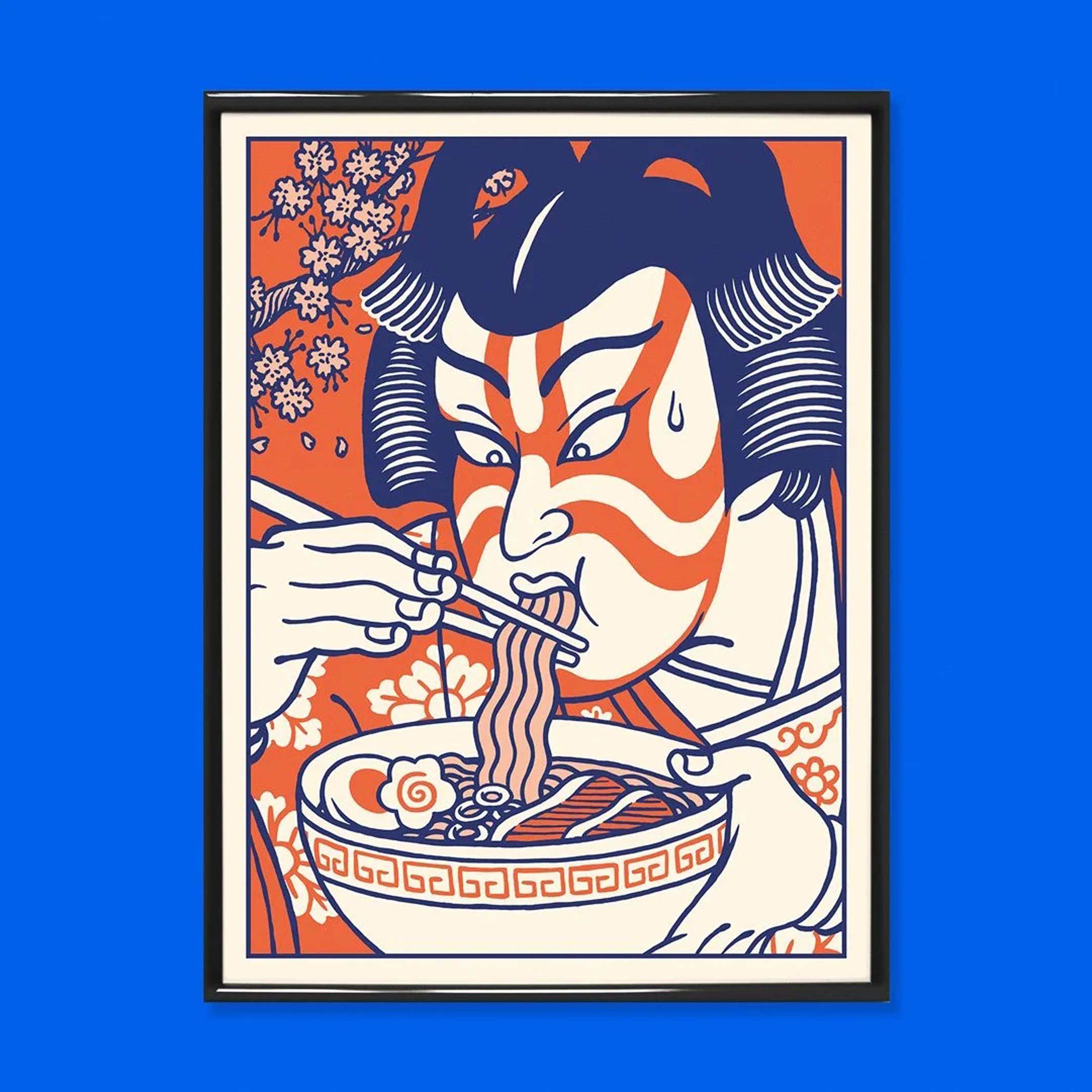 KABUKI RAMEN - Ramen Poster - 50x70 cm | Yeaaah! Studio