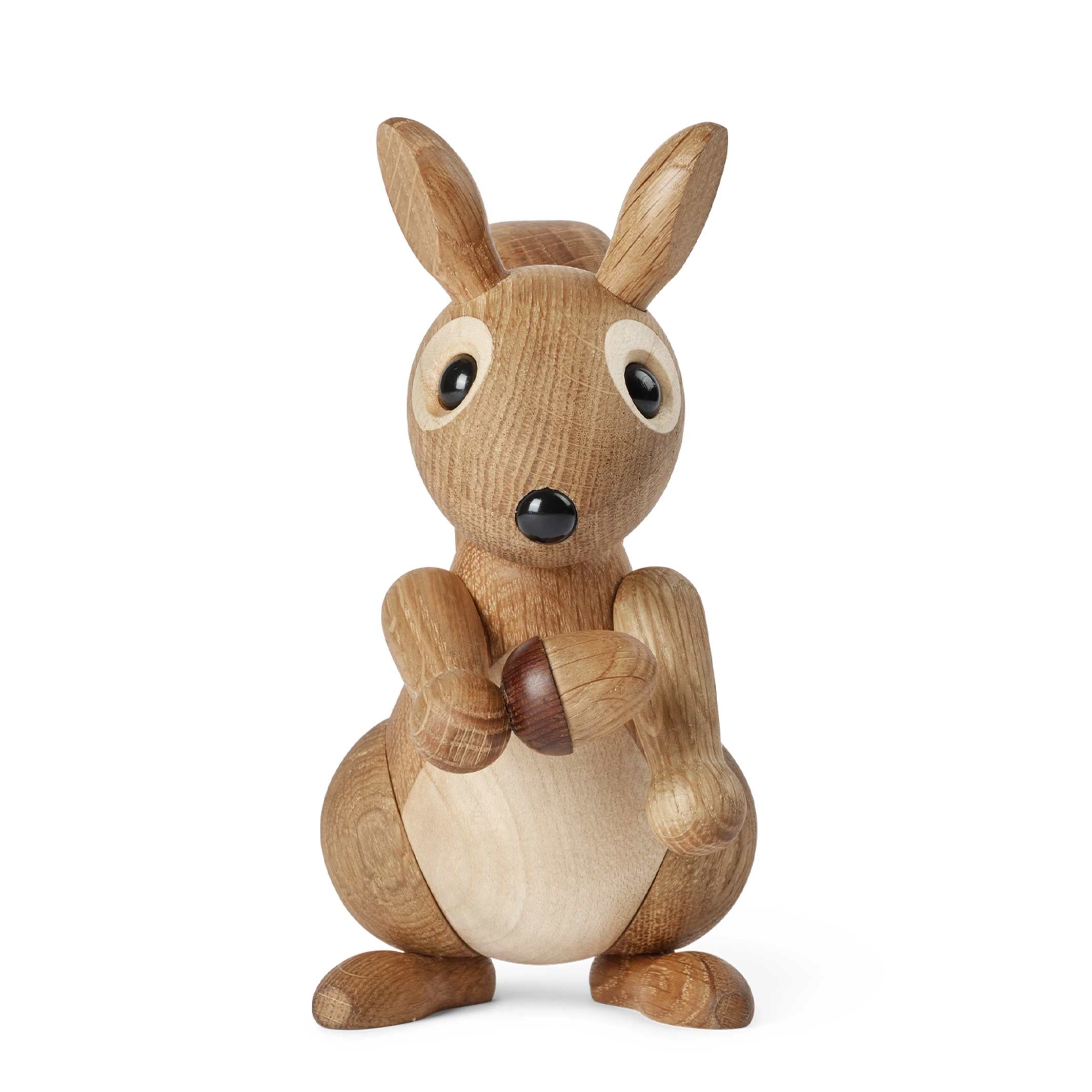 HONEY - großes Eichhörnchen - hölzerne Dekofigur 19 cm hoch | Chresten Sommer | Spring Copenhagen
