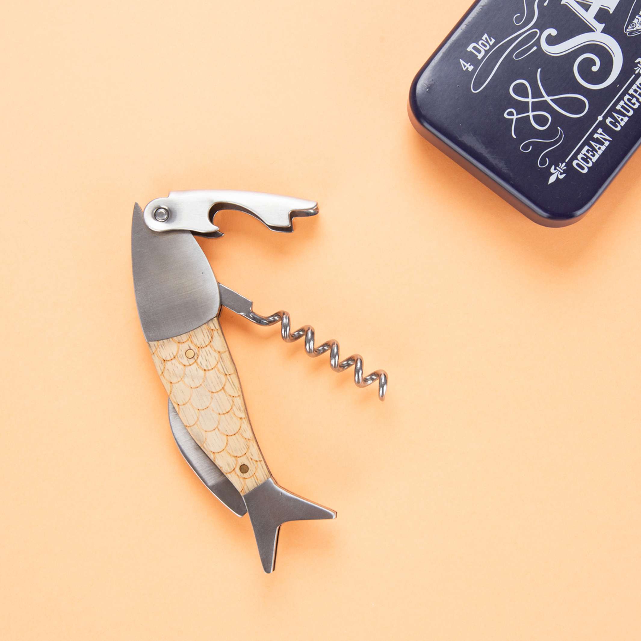 SALMON - Korkenzieher in Lachsform | Balvi