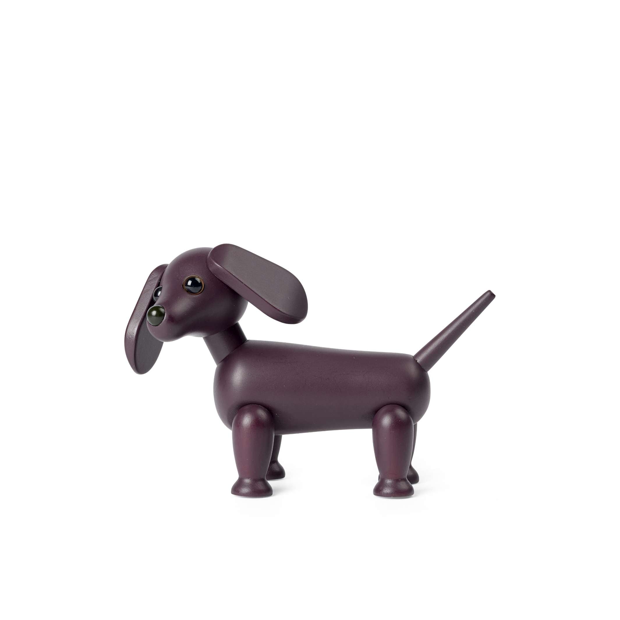 PICCOLO - Kleiner Dackel - dunkle Holz-Dekofigur  | Chresten Sommer | Spring Copenhagen