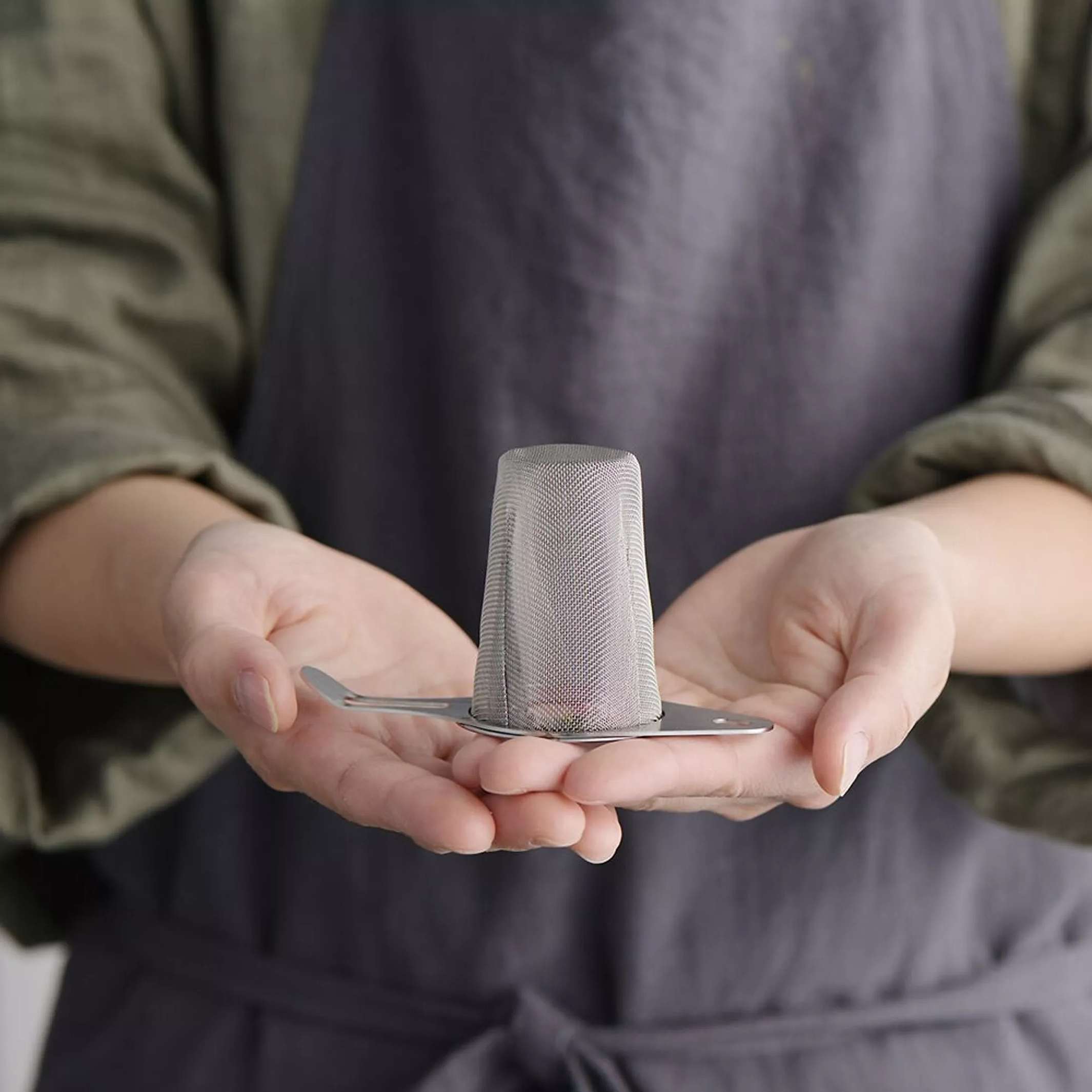 Japanisches Edelstahl Teesieb - and Collection | Yoshikawa