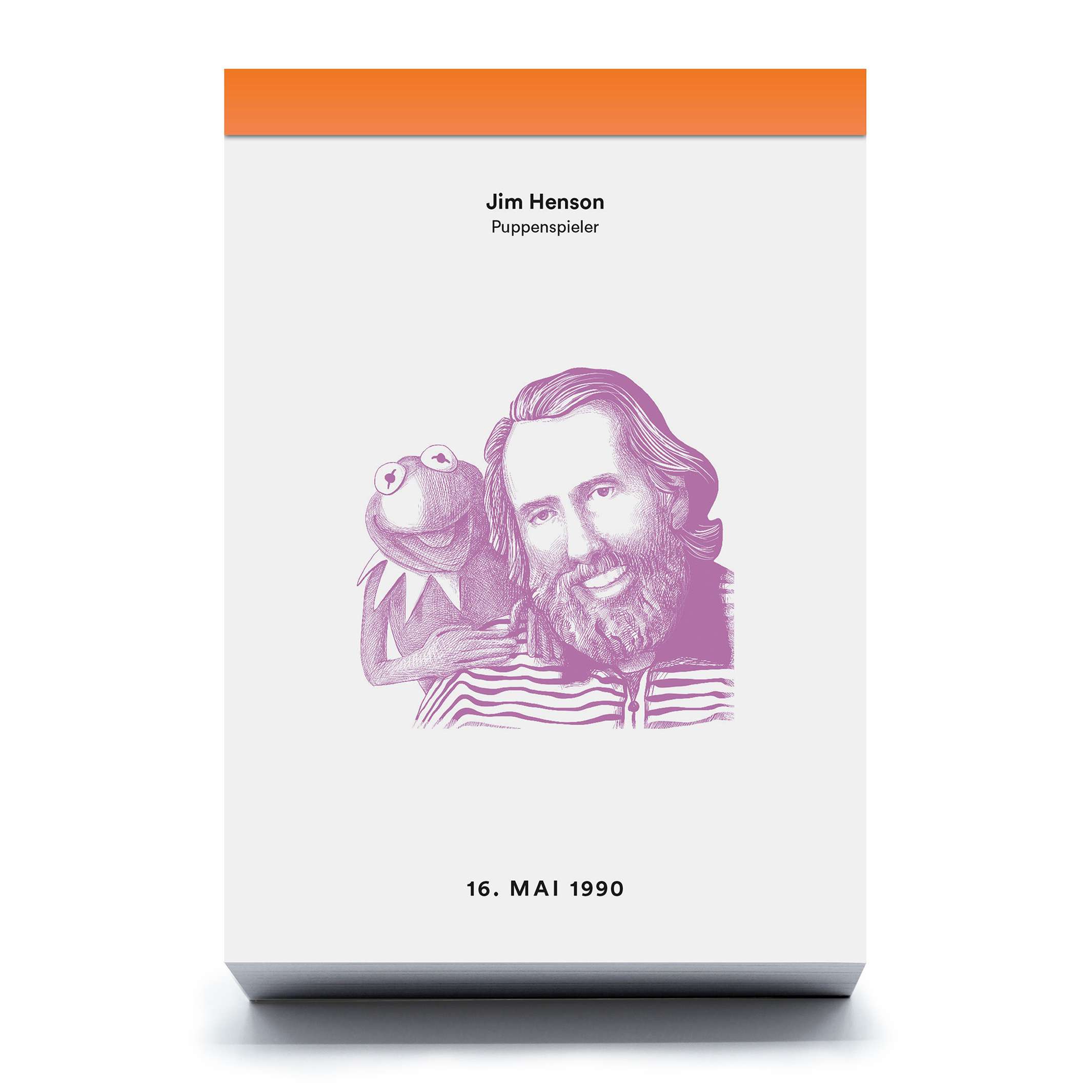 THE FAMOUS DIE YOUNG | Immer währender Kalender mit 365 spannende Kurzbiografien - 16x11,5 cm | seltmann+söhne