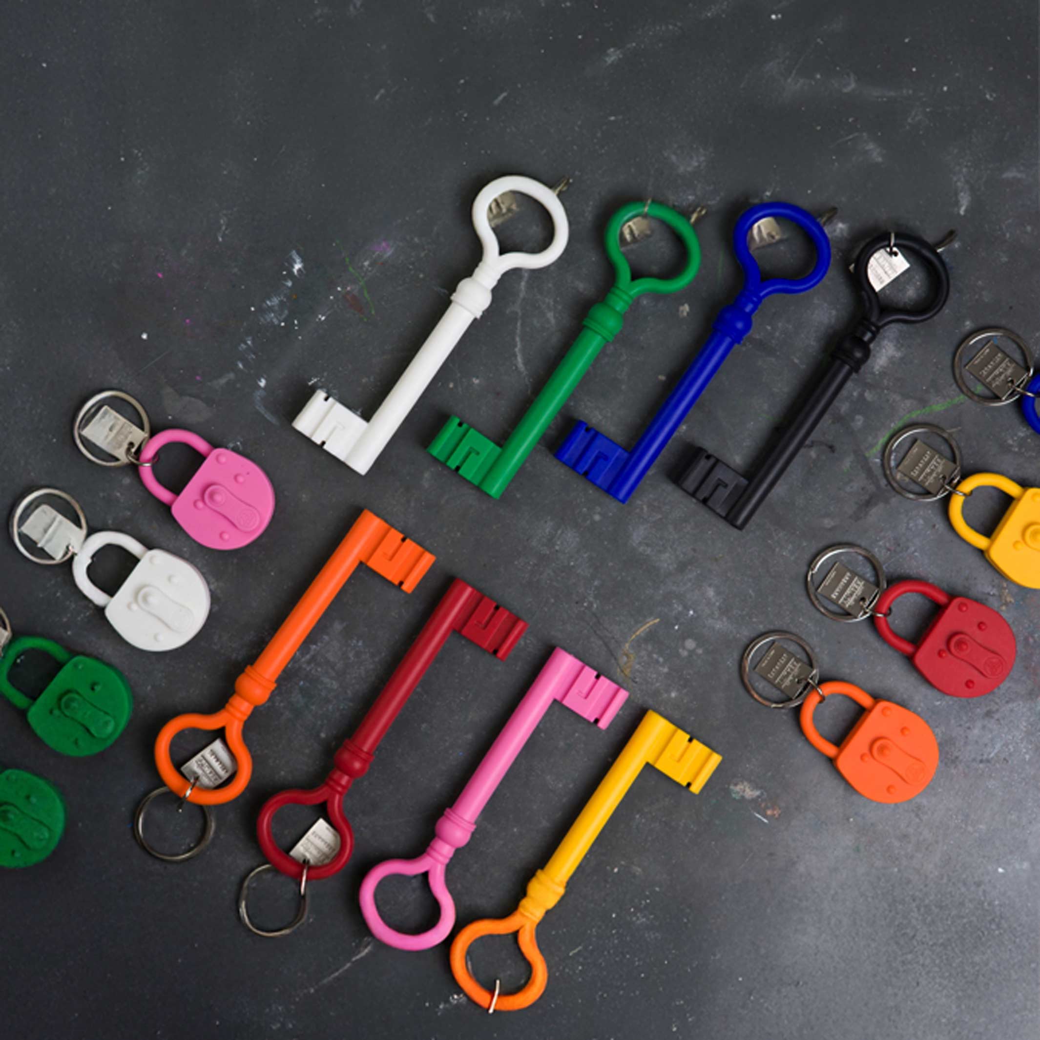 REALITY LOCK KEYCHAIN - Silicone Keyring - Harry Allen | Areaware