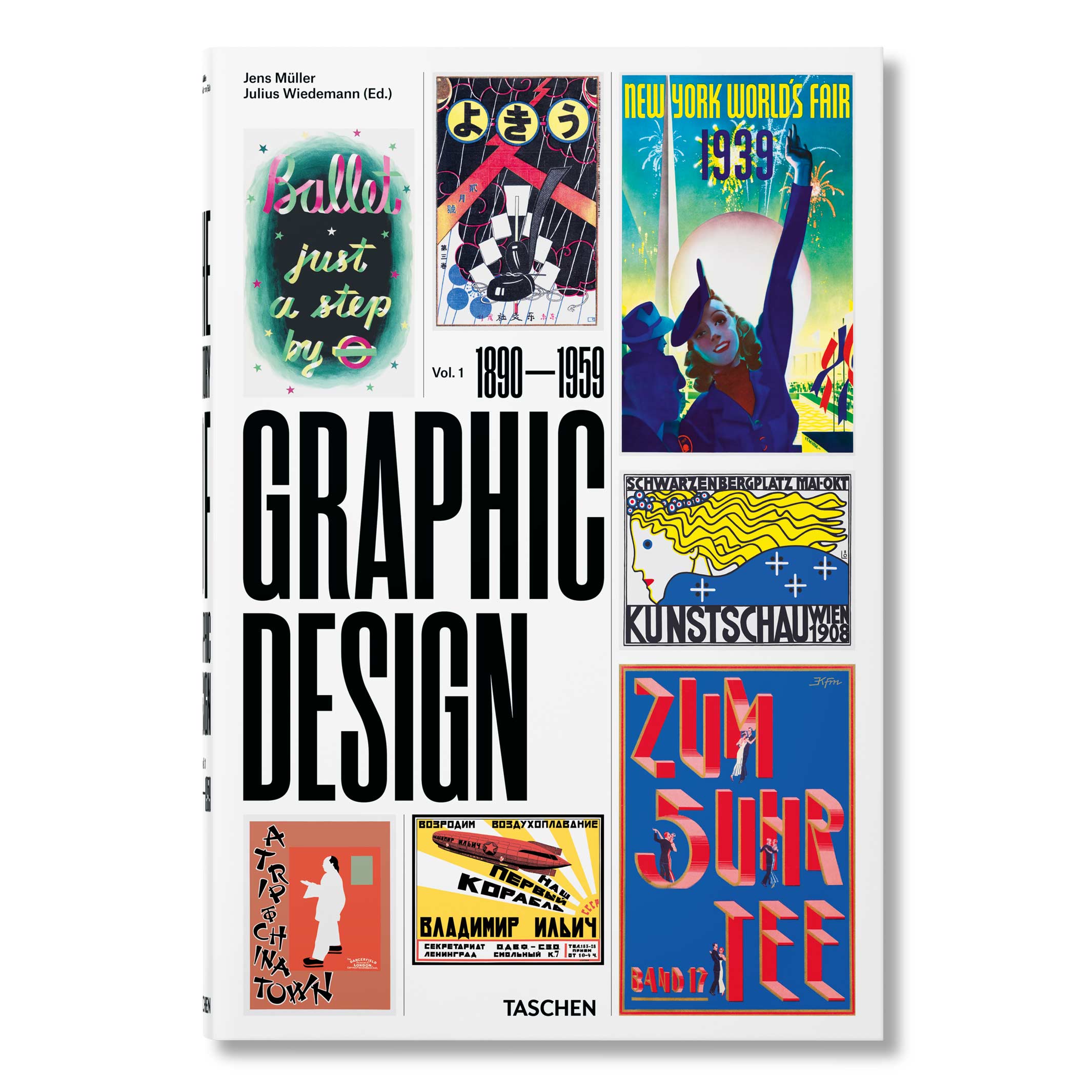 GRAPHIC DESIGN - Geschichte des Grafikdesign 1890 bis 1960 - Buch Band 1 | Taschen Verlag