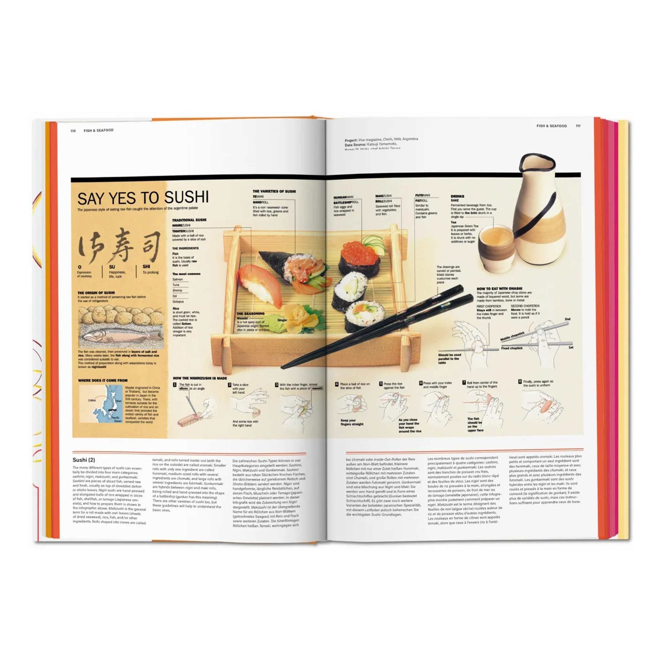 FOOD & DRINK INFOGRAPHICS - Eine visuelle Anleitung zu kulinarischen Genüssen - Buch | Taschen Verlag