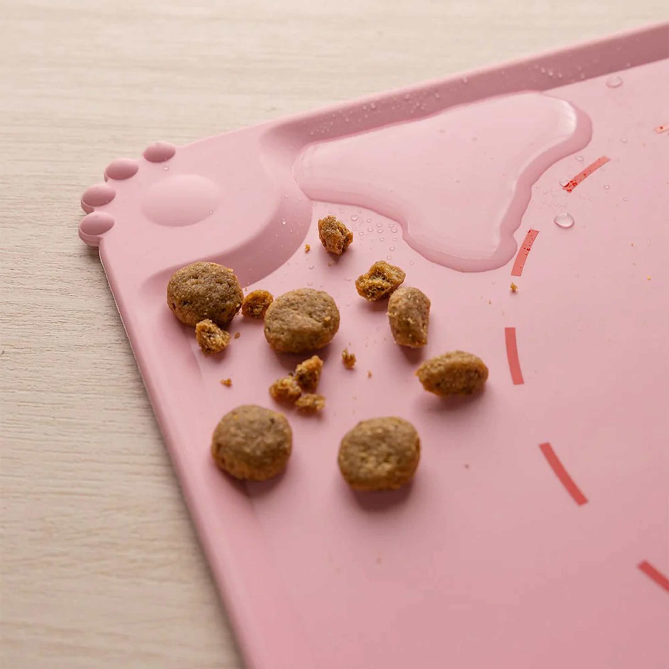 DOG BAR - Pink Feeding Mat for Pets - 42x30 cm | Fisura