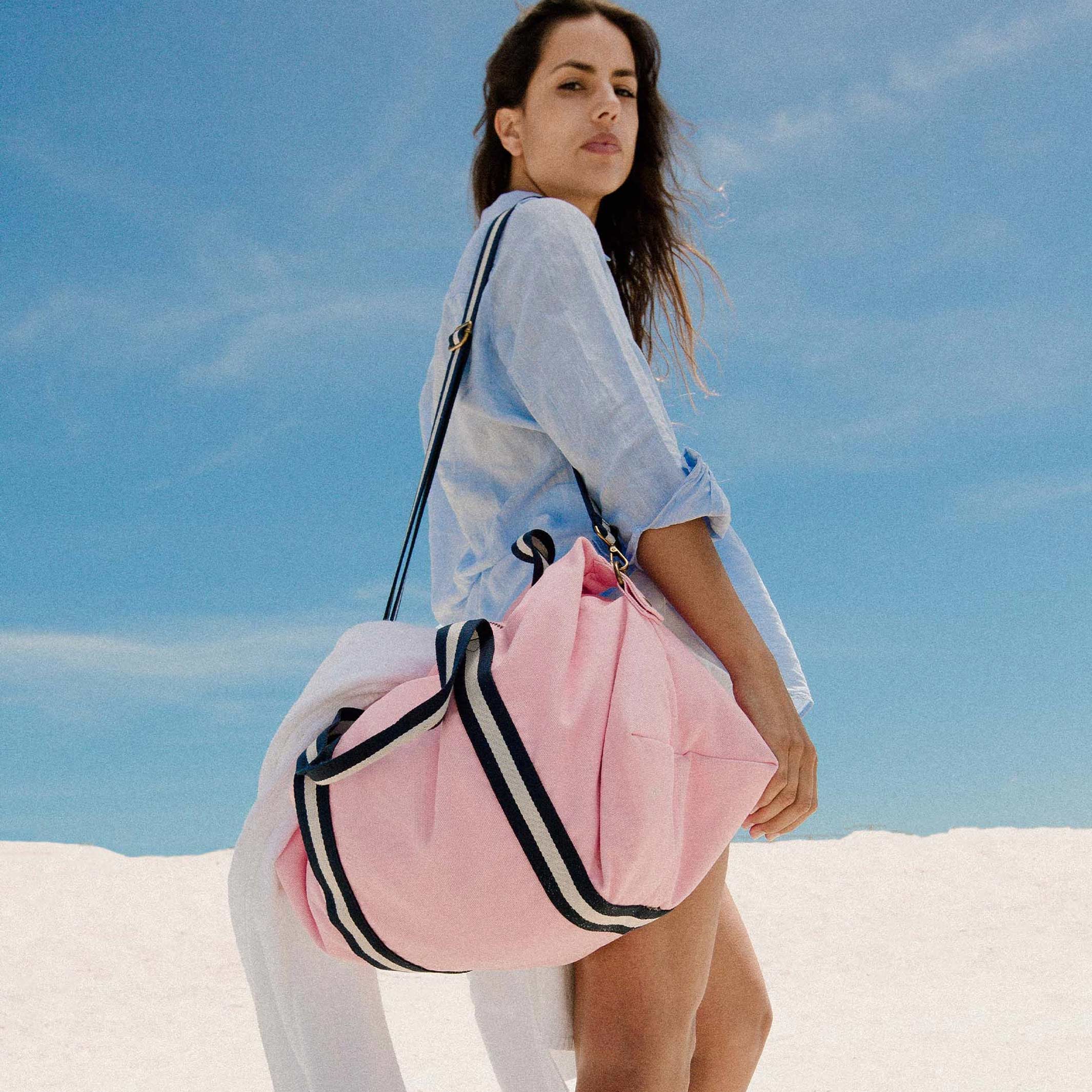 BODHI NOMAD - Pink Weekender Medium - Travel bag - recycled Canvas | farans