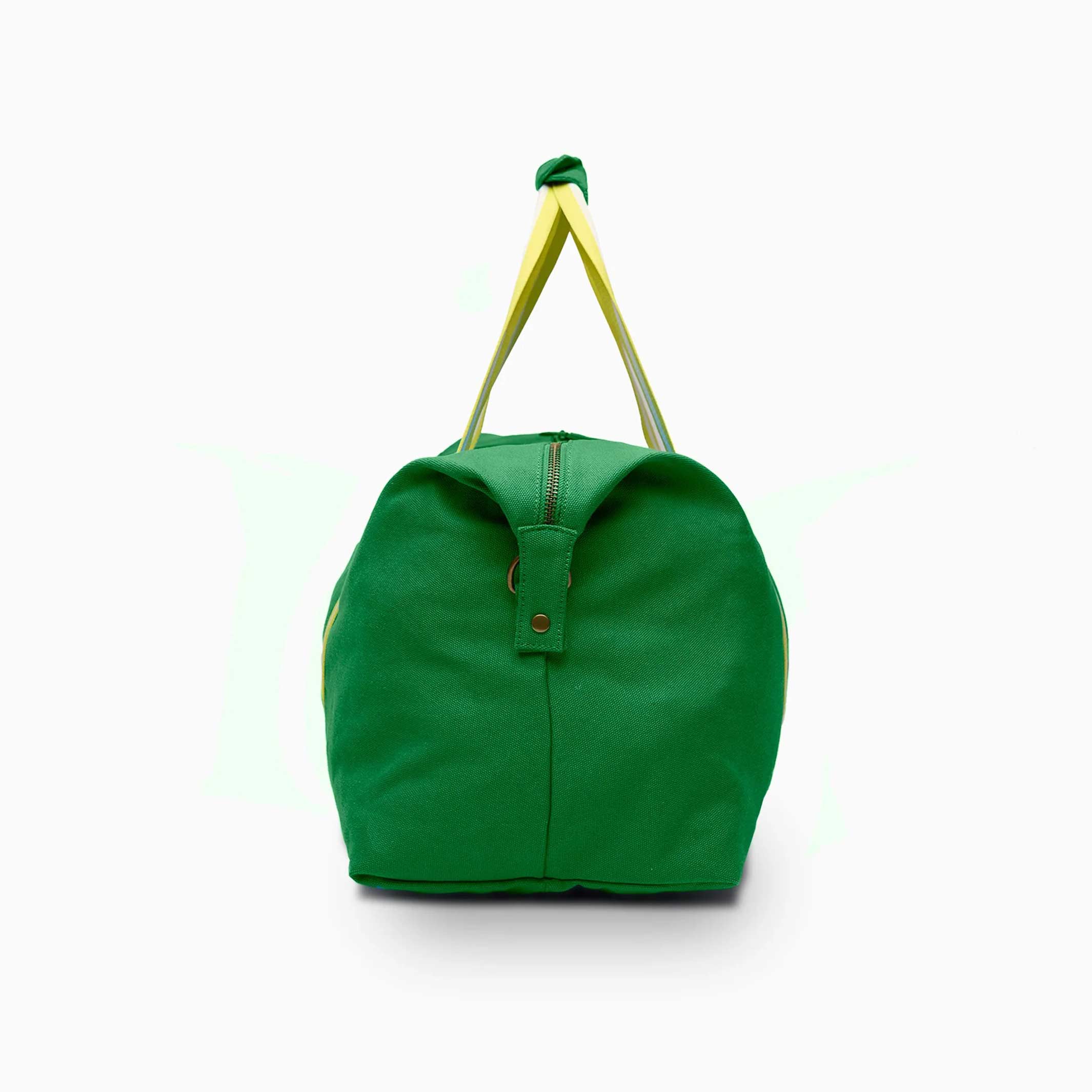 BODHI EXPLORER DUFFLE BAG - Green Travel Bag - recycled canvas 51 cm | farans