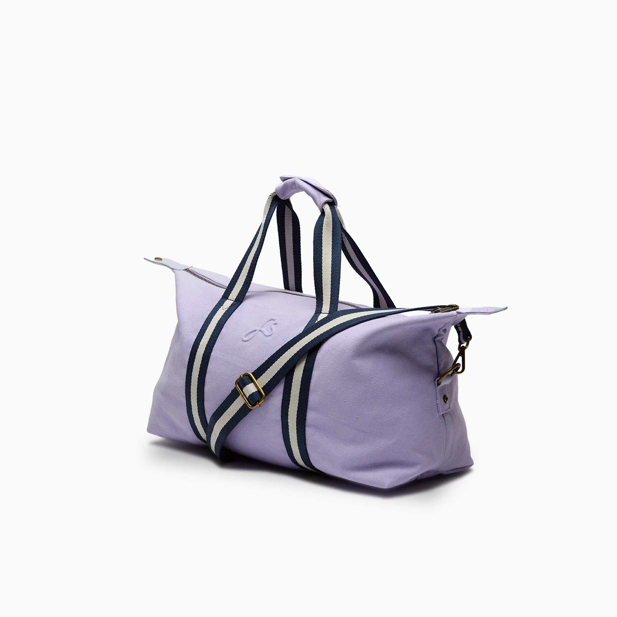BODHI EXPLORER DUFFLE BAG - Lilac Travel Bag - recycled canvas 51 cm | farans