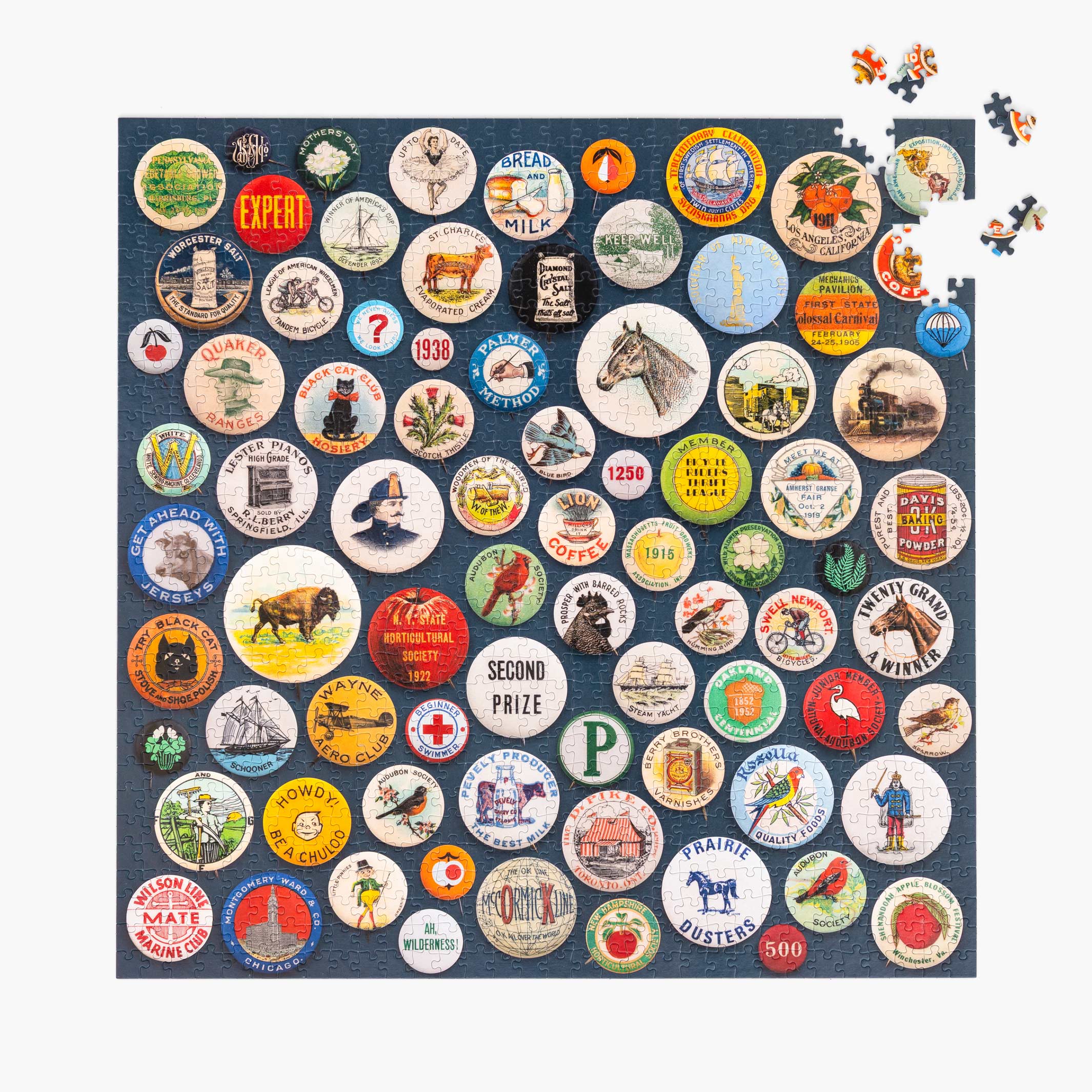 BUTTONS - Vintage Anstecker Puzzle 1.000 Teile | parkside