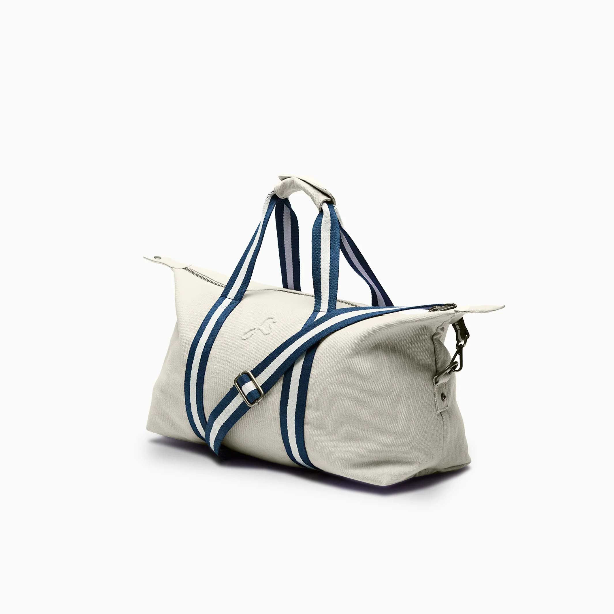 BODHI EXPLORER DUFFLE BAG - Cream Travel Bag - recycled canvas 51 cm | farans