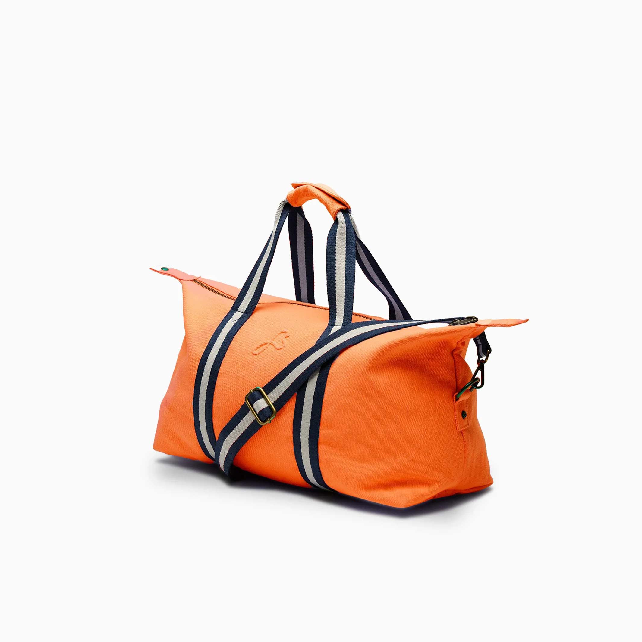 BODHI EXPLORER DUFFLE BAG - Orange Travel Bag - recycled canvas 51 cm | farans
