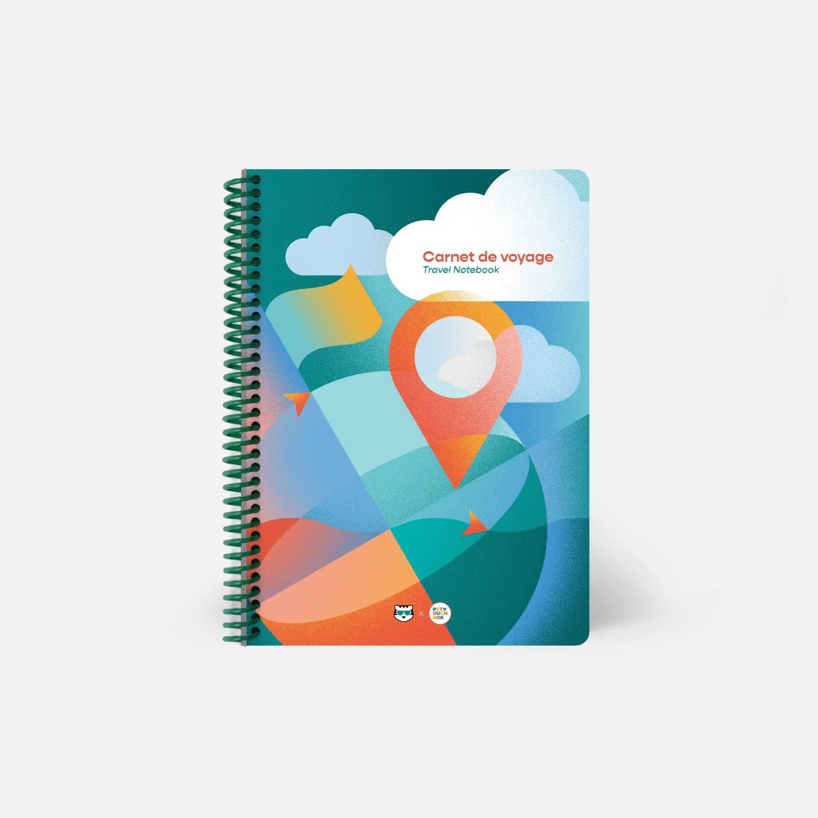 CARNET DE VOYAGE - Travel Notebook - A5 with 150 pages | Papier Tigre