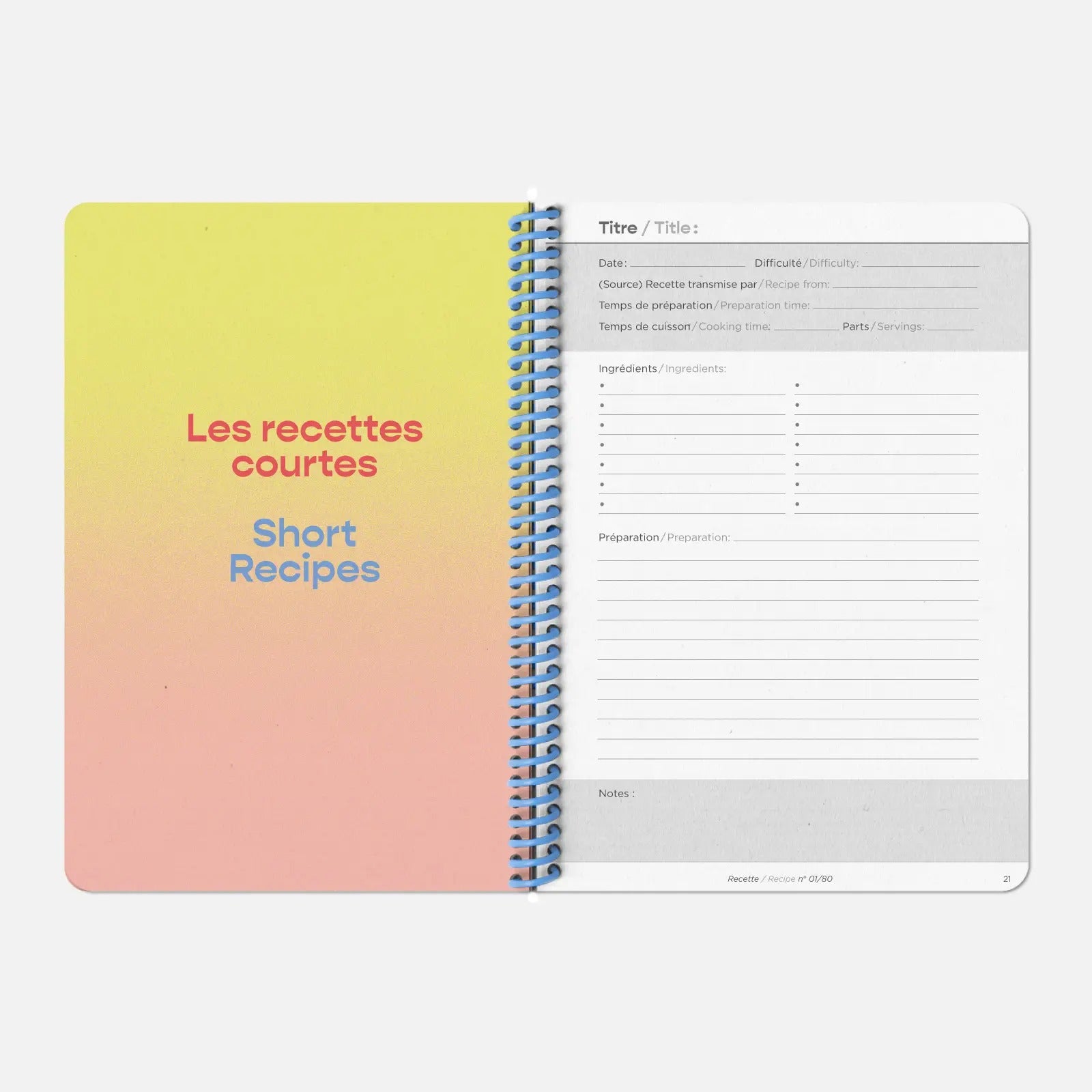 CARNET DE VOYAGE - Travel Notebook - A5 with 150 pages | Papier Tigre