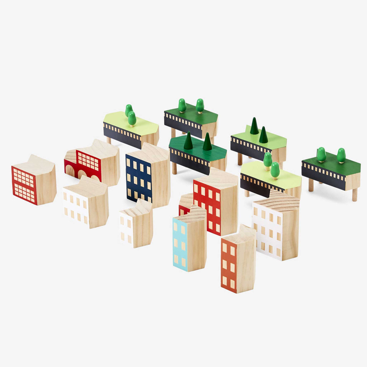 BLOCKITECTURE® New York | VOIE VERTE | BLOCS DE CONSTRUCTION Architecture en bois | James Paulius | Sont conscients