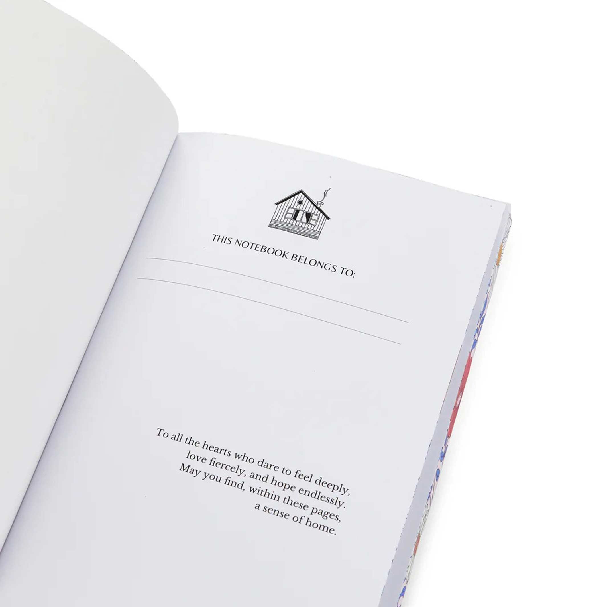 FROM THE HEART - liniertes A5 Notizbuch - 192 Seiten | BALVI