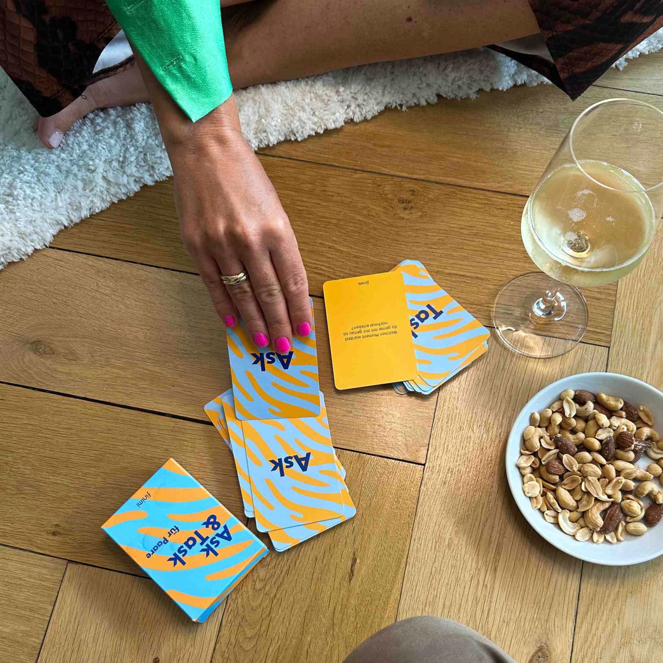 Card Set "Ask & Task" for Couples – 53 Cards | Finimi