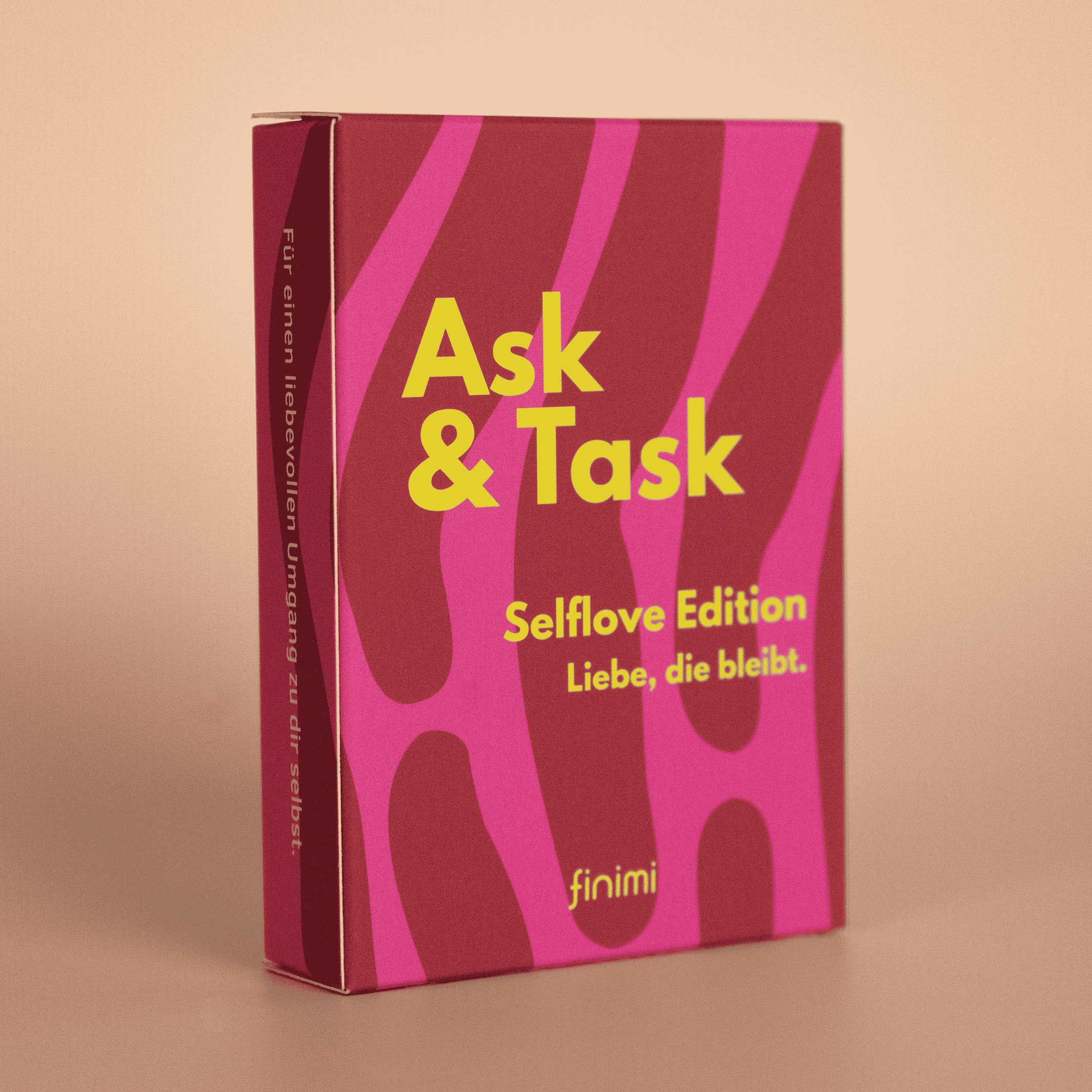 ASK & TASK SELF-LOVE EDITION - Kartenset für Dich selbst - Deutsch | Finimi