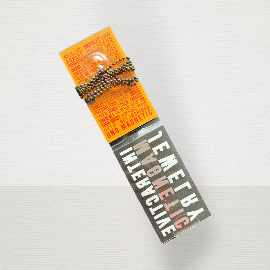 UNO - Interaktiver Magnetschmuck - einfarbige Kette | Luis Pons | UNO Magnetic