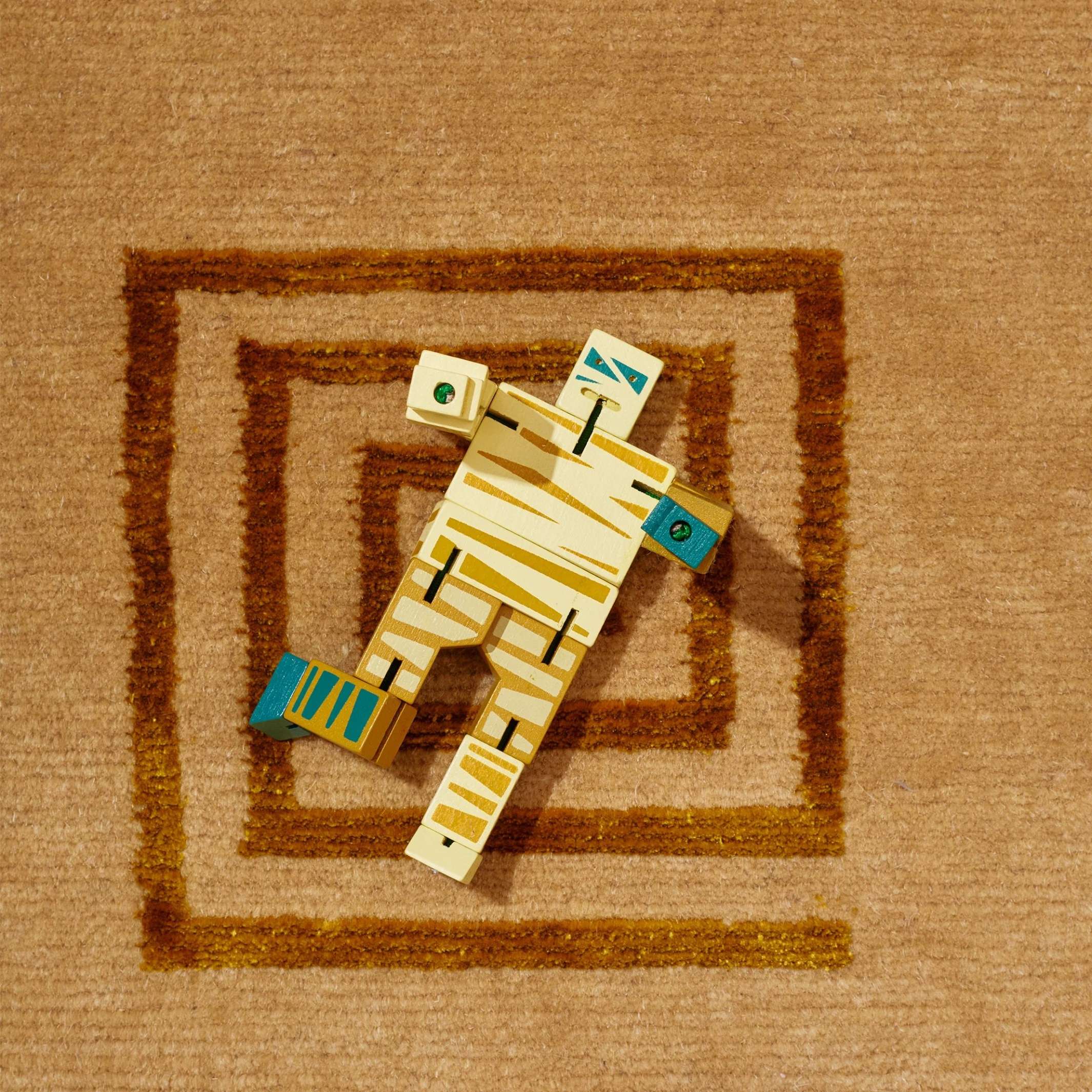 CUBEBOT® SUPERNATURAL MUMMY - Micro 3D Puzzle Robot | David Weeks | Areaware