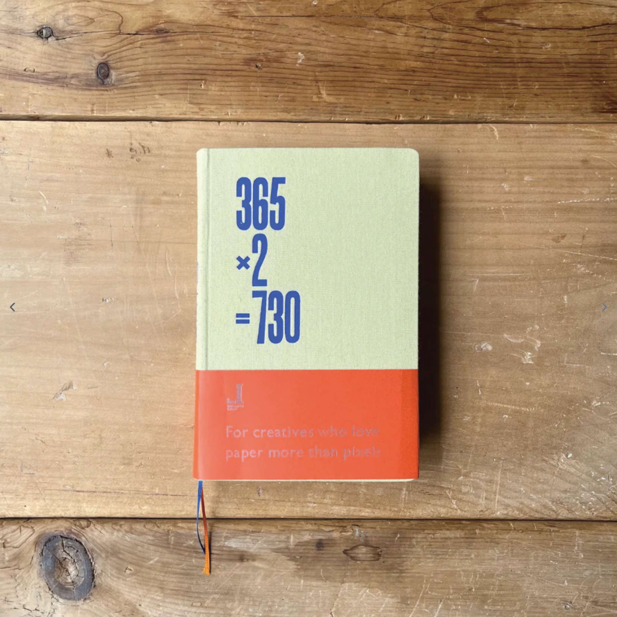 Notebook 365×2 Teal – Letterpress, A5, 2 Years | Tomigaya