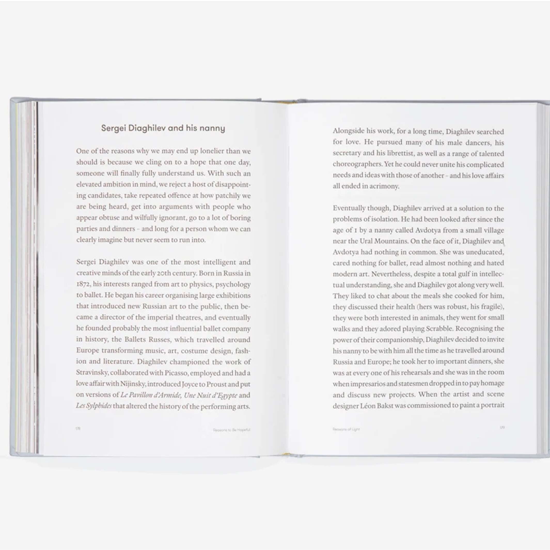 Book "Reasons to Be Hopeful" – Hardcover | The School of Life