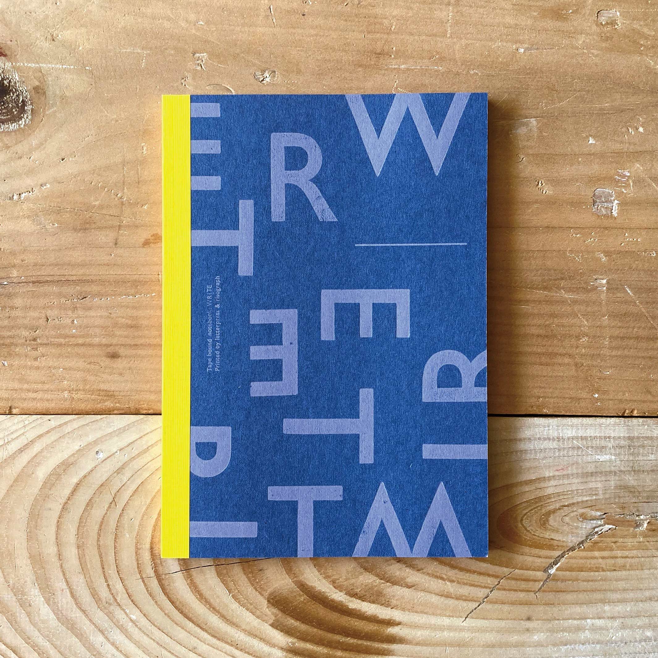 Notebook Write Random – Letterpress, A5, Dot Grid | Tomigaya