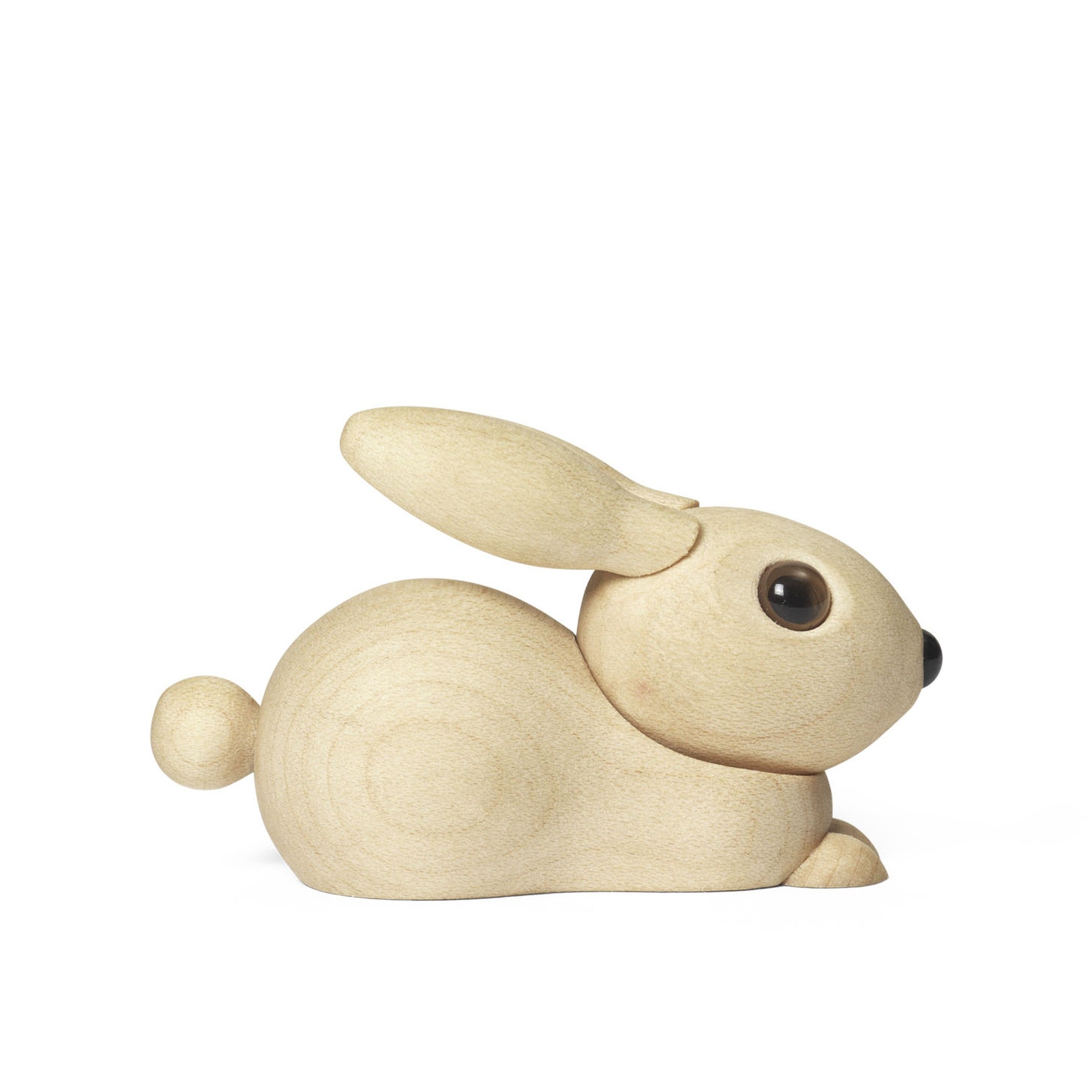 Wooden Rabbit Bell – 3.5 cm · Animal Figure | Spring Copenhagen · Desk Decor